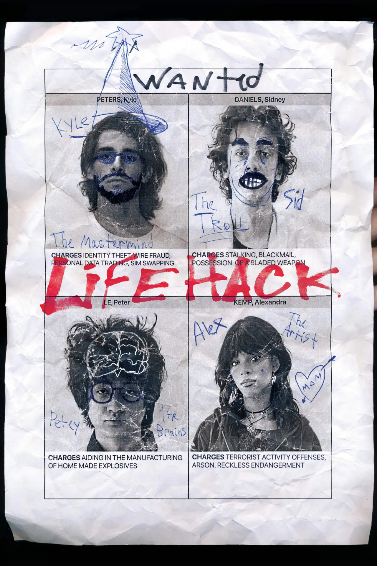 Plakat filmowy "LifeHack"