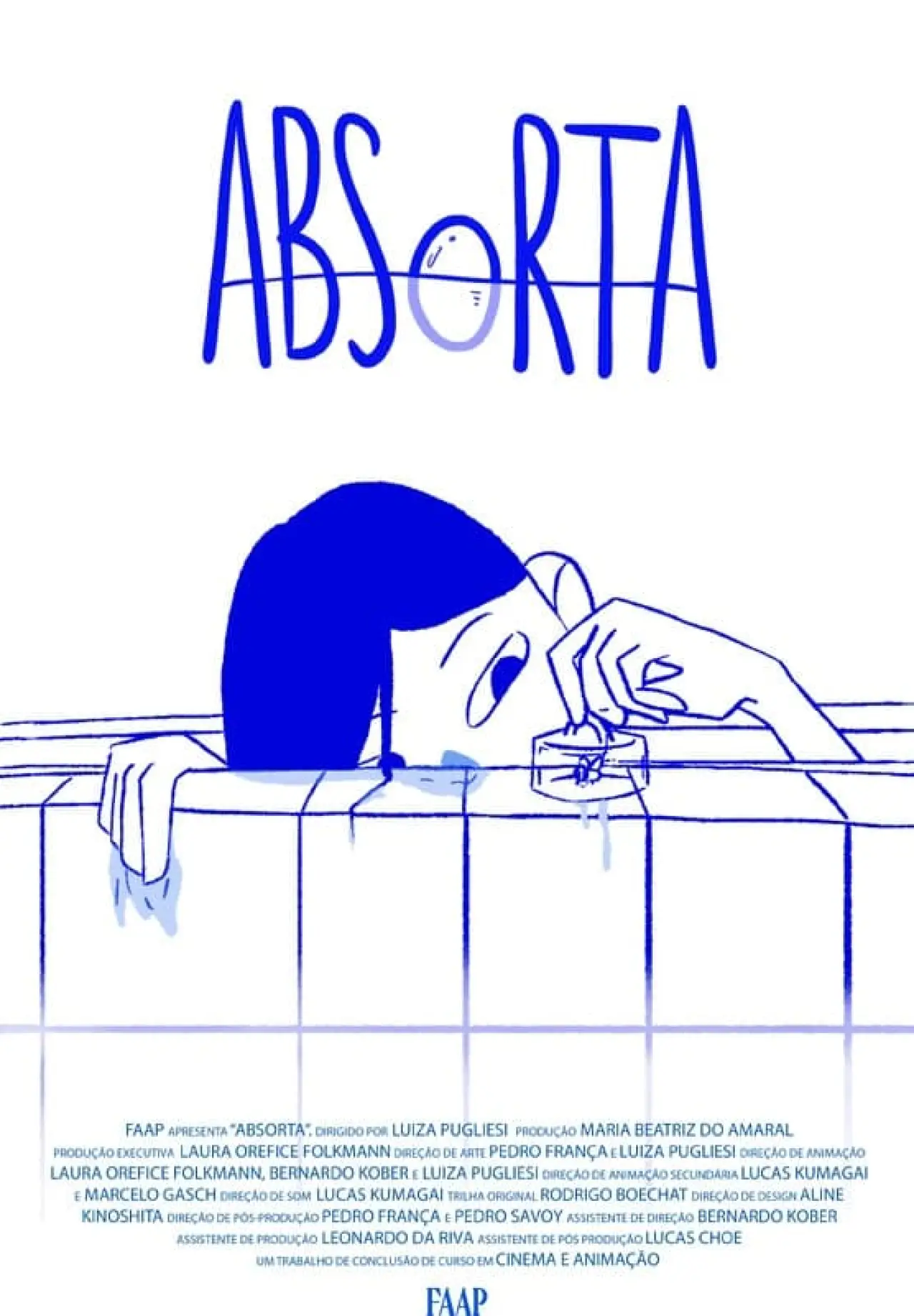 Plakat filmowy "Absorta"