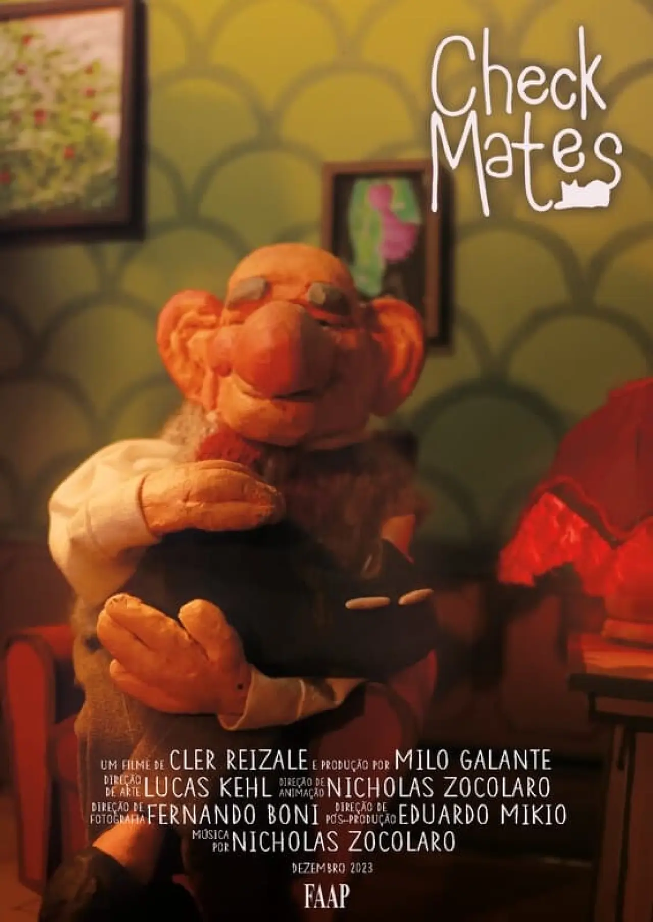 Plakat filmowy "CheckMates"