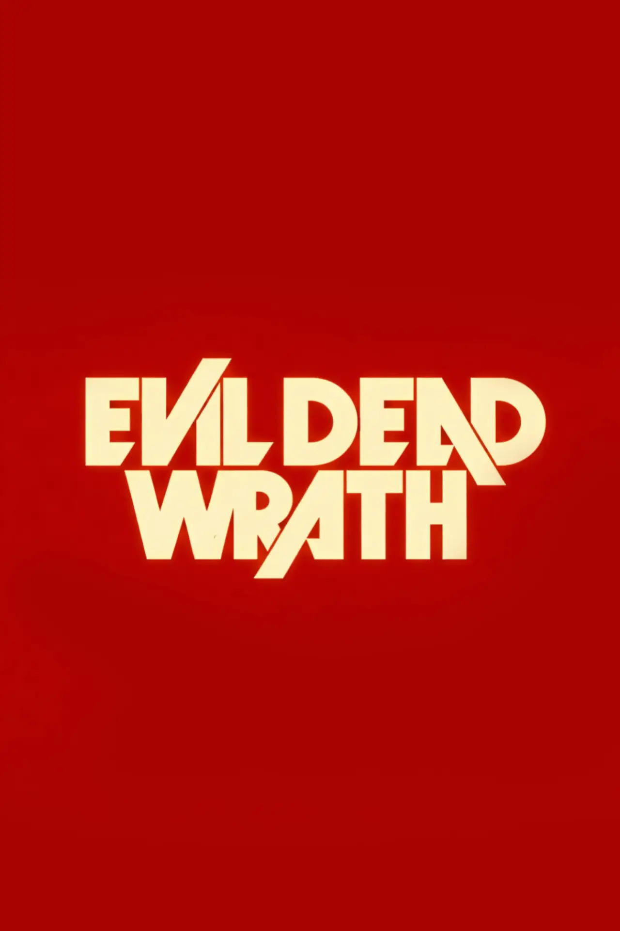 Plakat filmowy "Evil Dead Wrath"