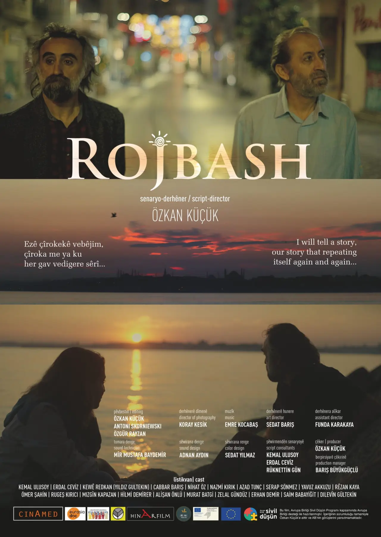 Plakat filmowy "Rojbash"