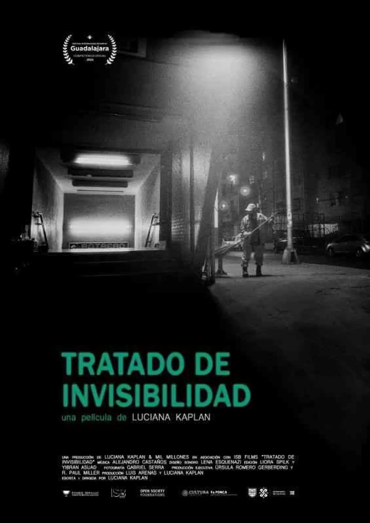 Plakat filmowy "Tratado de Invisibilidad"