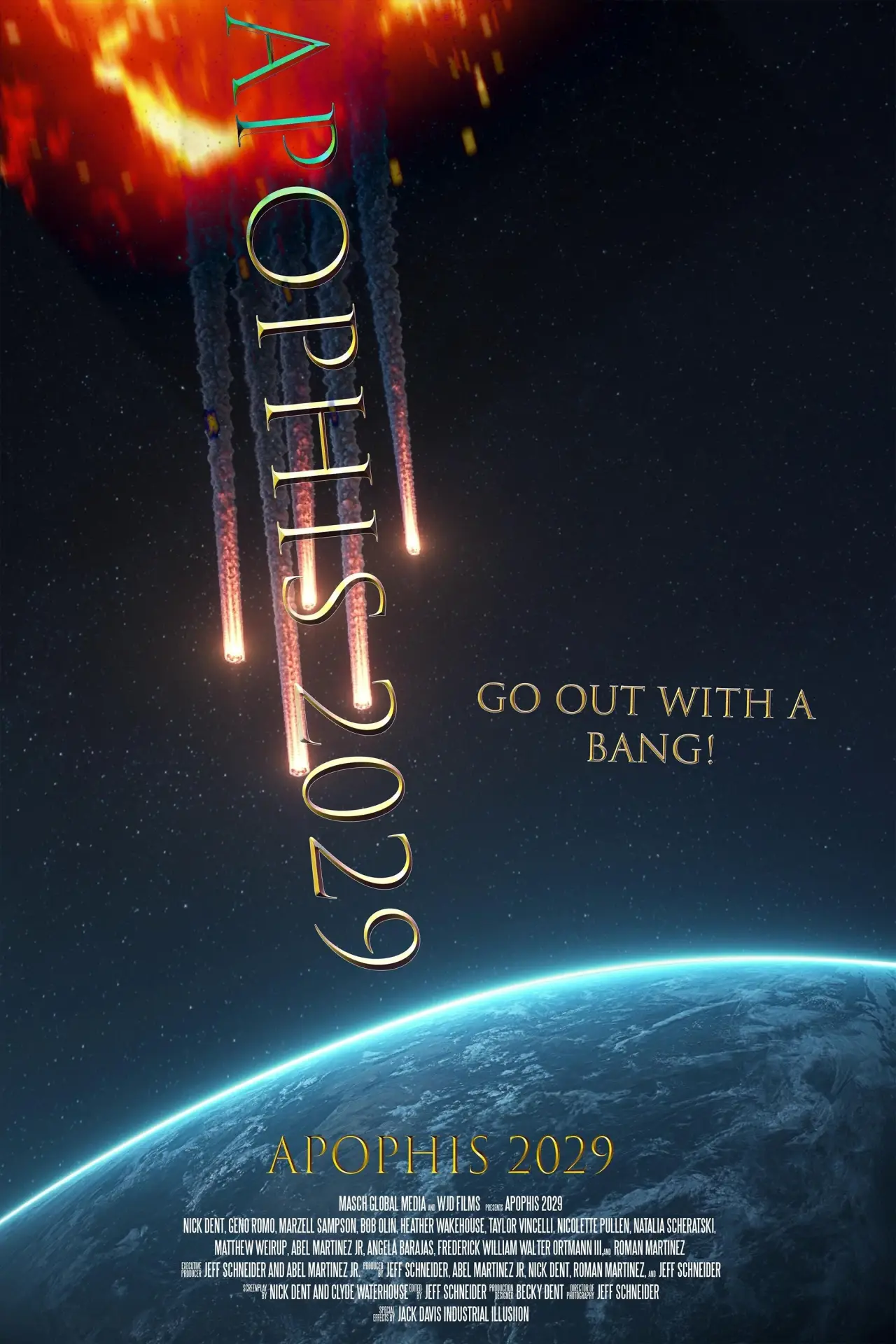 Plakat filmowy "Apophis 2029"