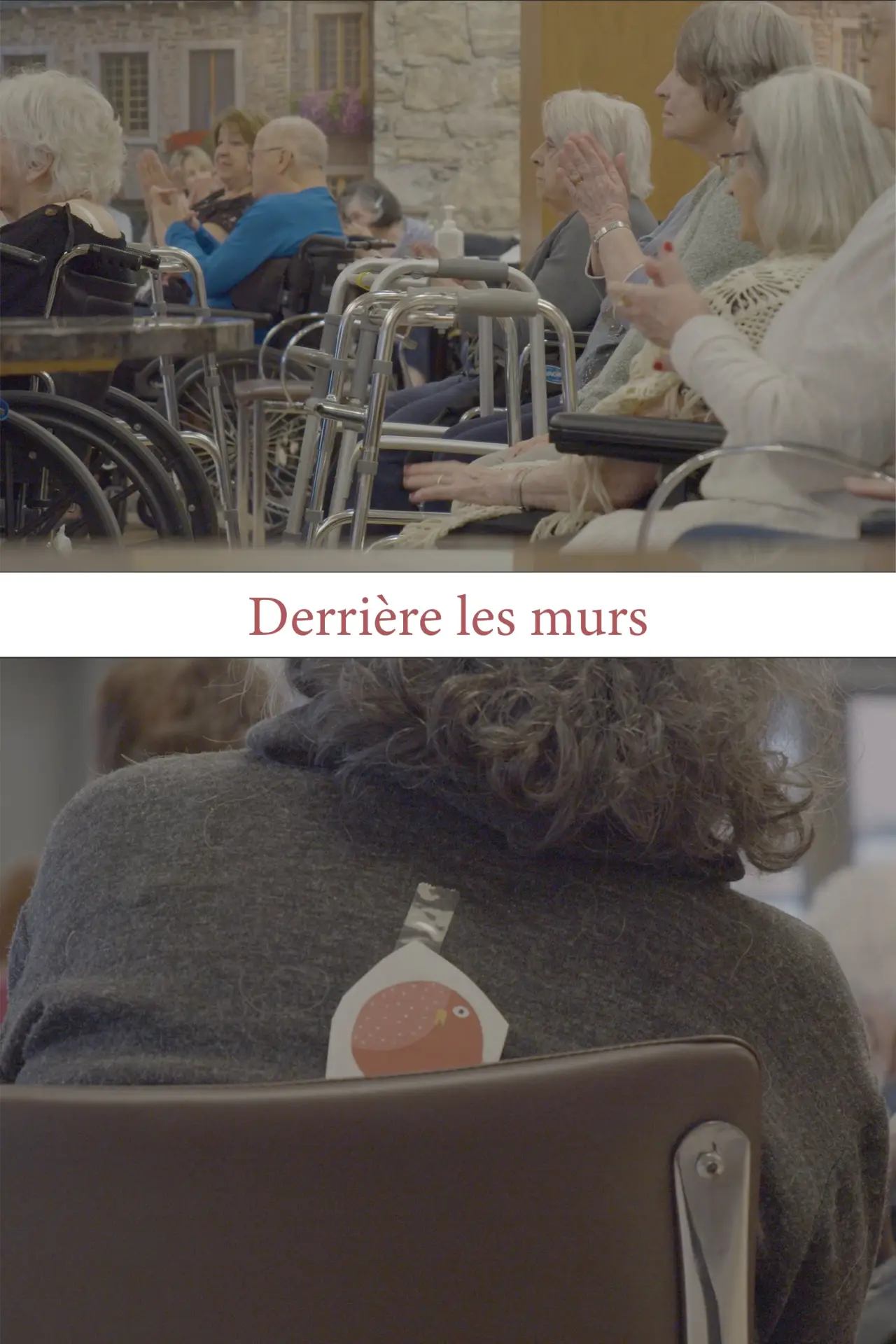 Plakat filmowy "Derrière les murs"