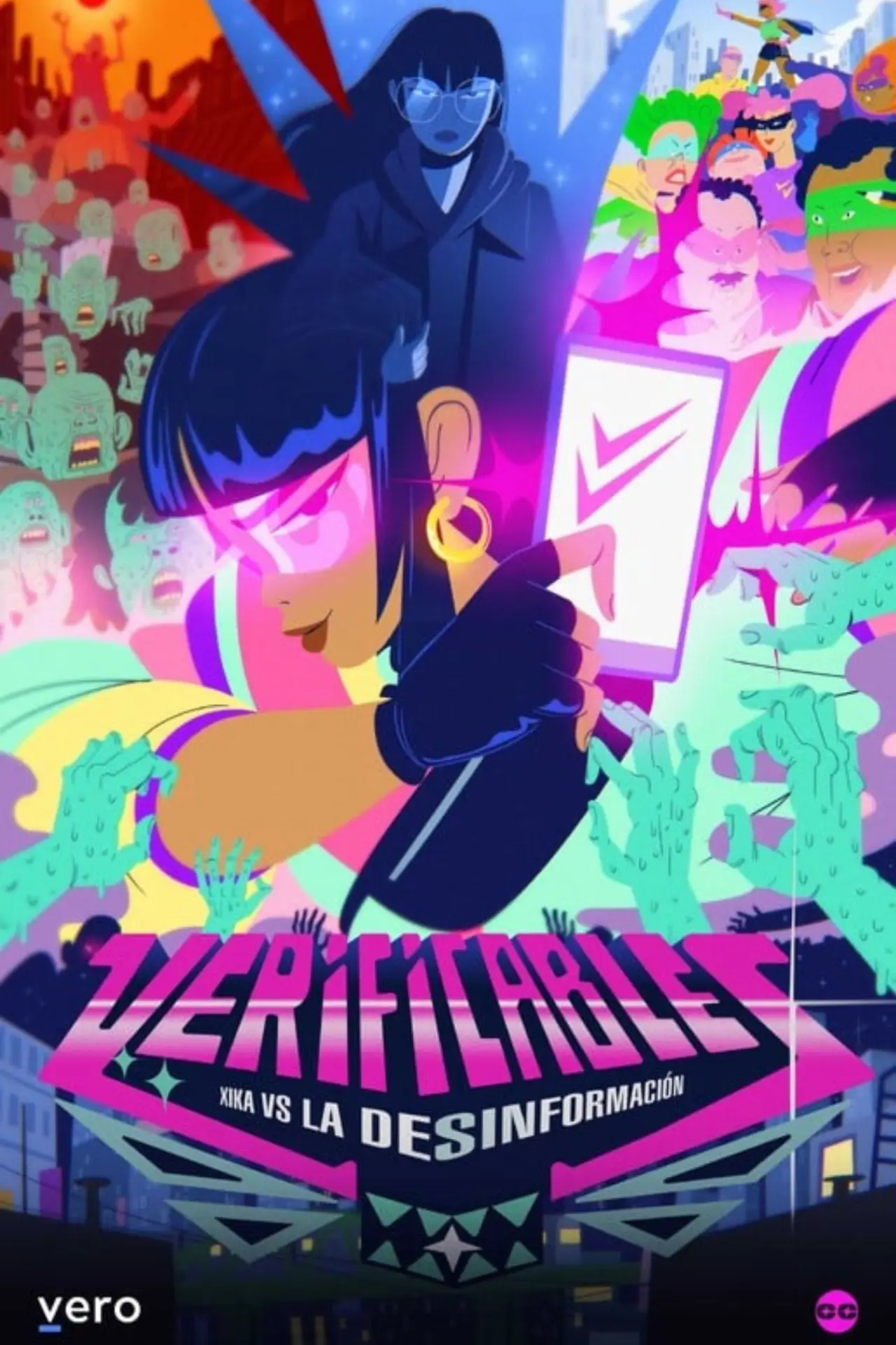 Plakat filmowy "Verified: Xika vs the Disinformation"