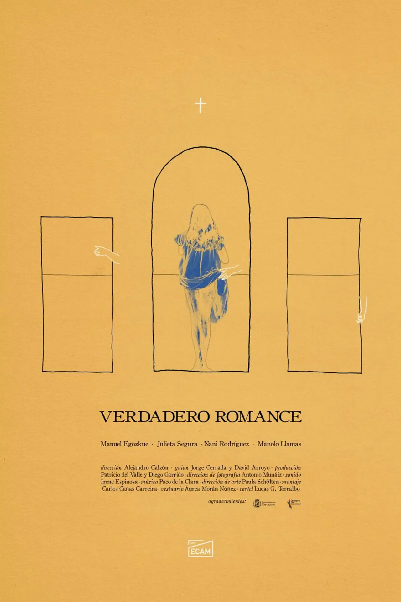 Plakat filmowy "Verdadero romance"