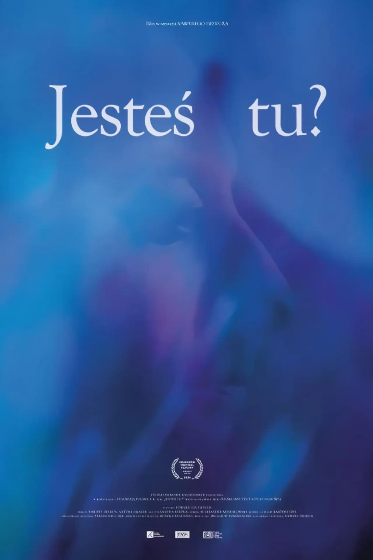 Plakat filmowy "Jesteś tu?"