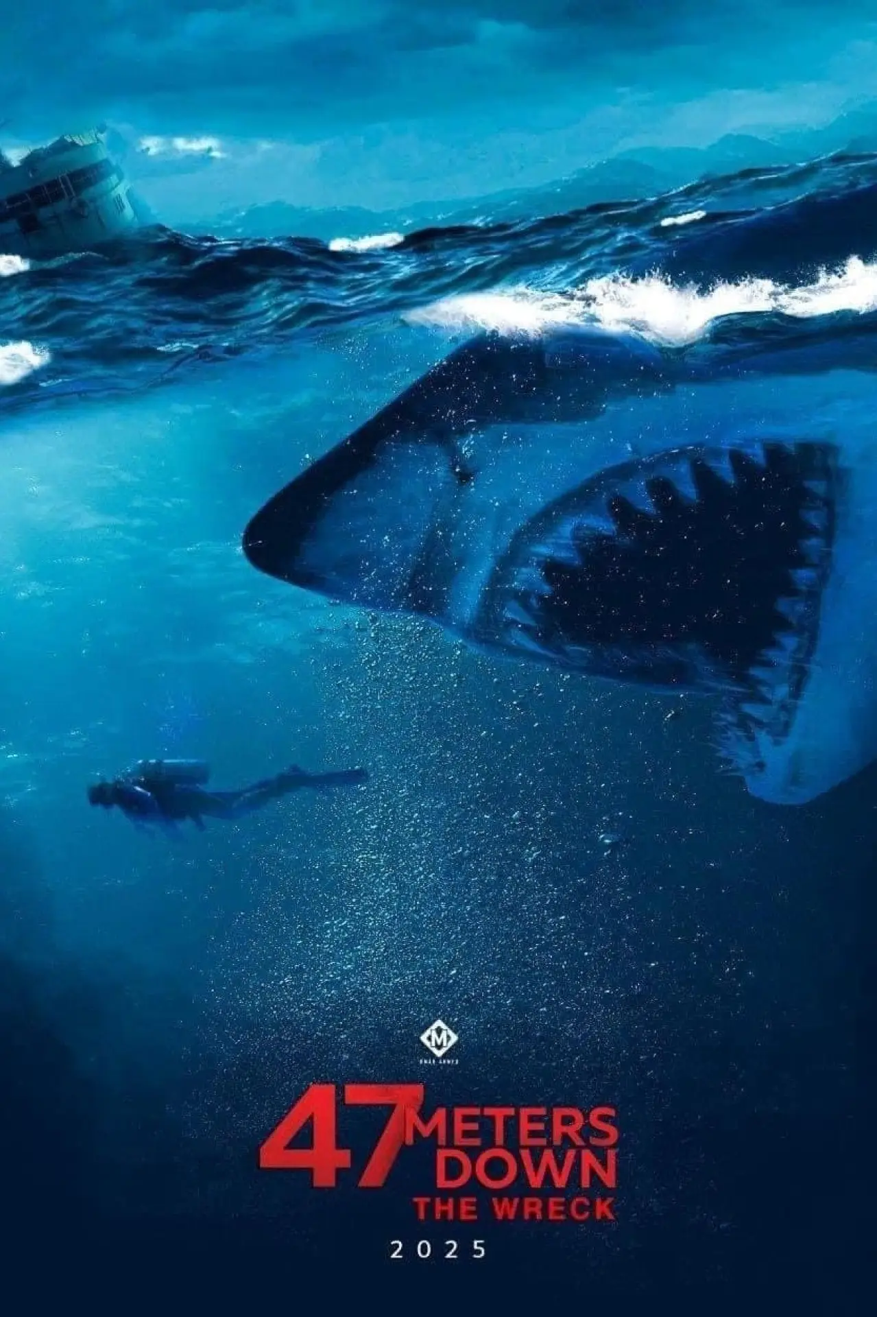 Plakat filmowy "47 Meters Down: The Wreck"