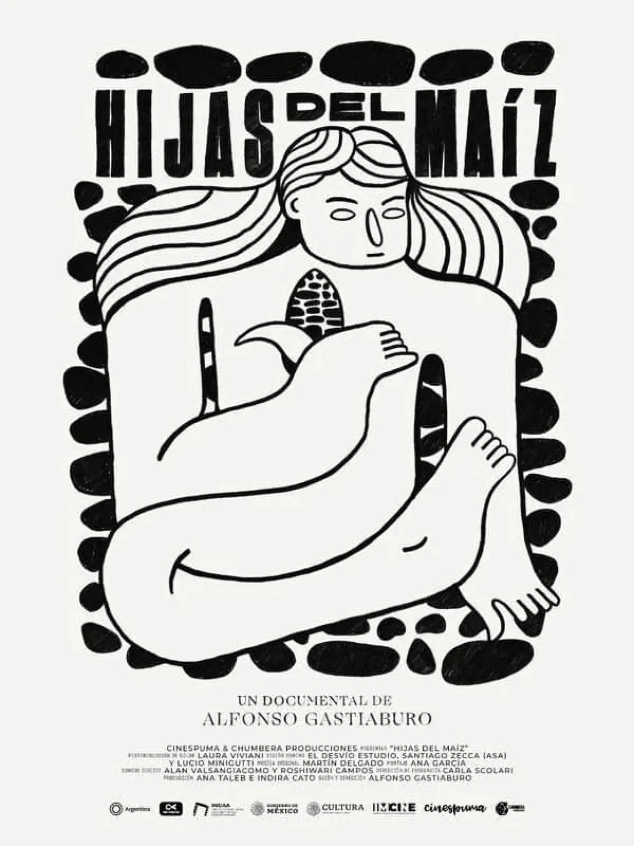Plakat filmowy "Hijas del Maíz"