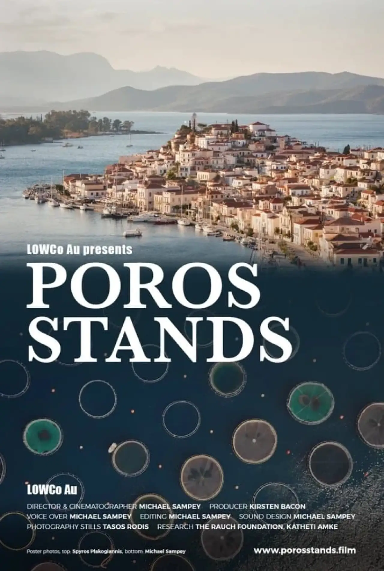 Plakat filmowy "Poros Stands"