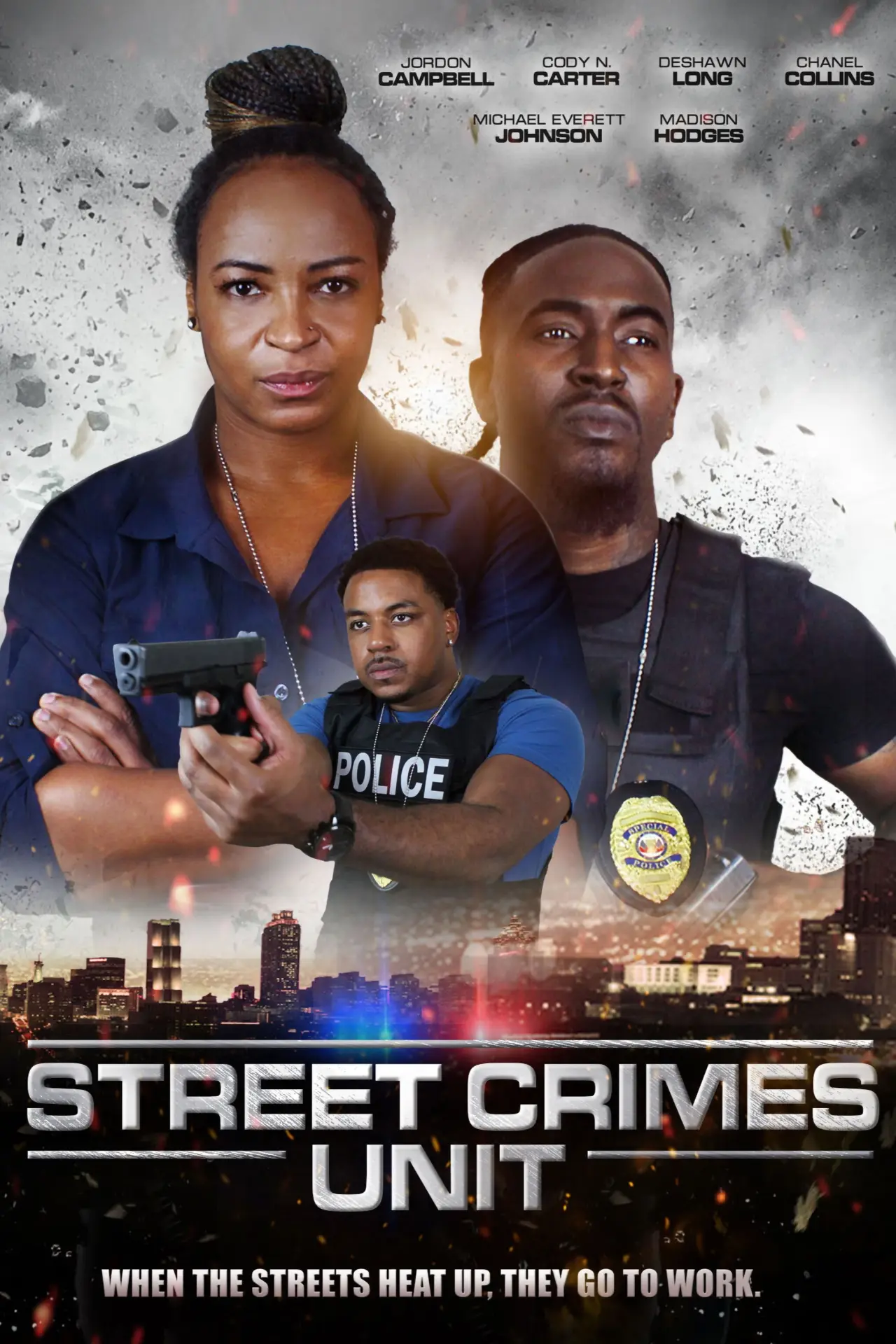 Plakat filmowy "Street Crimes Unit"