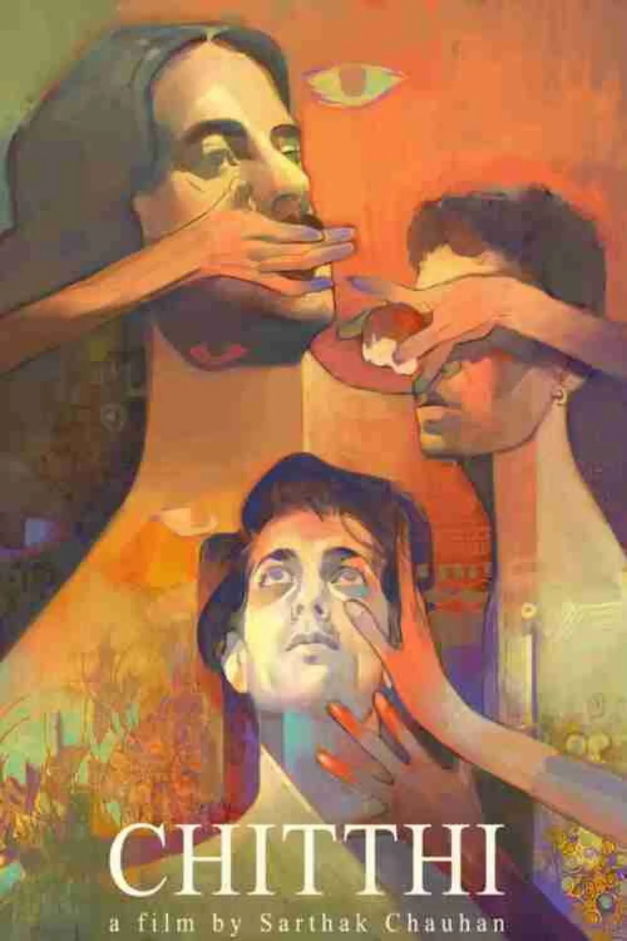 Plakat filmowy "Chitthi"