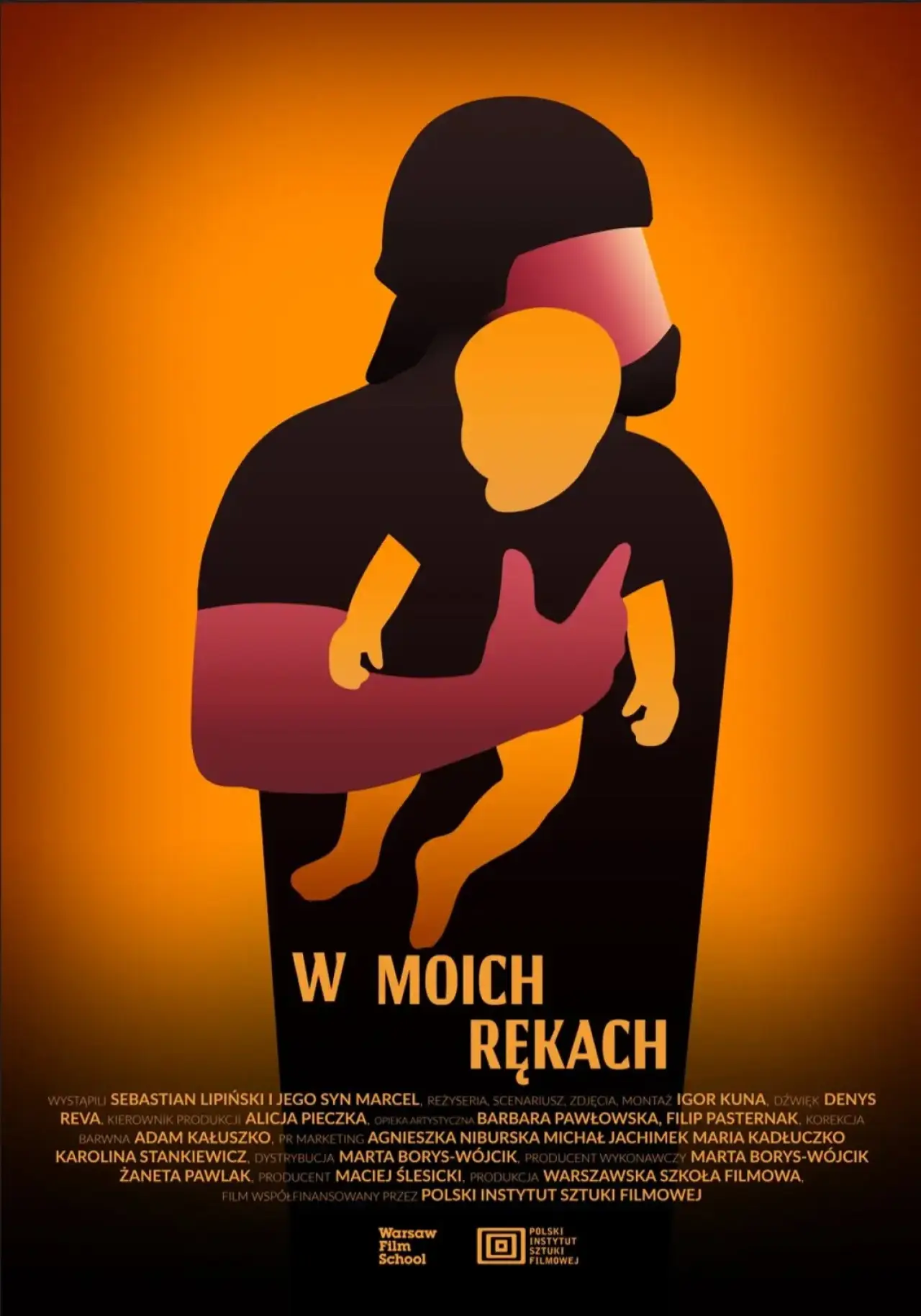 Plakat filmowy "W moich rękach"