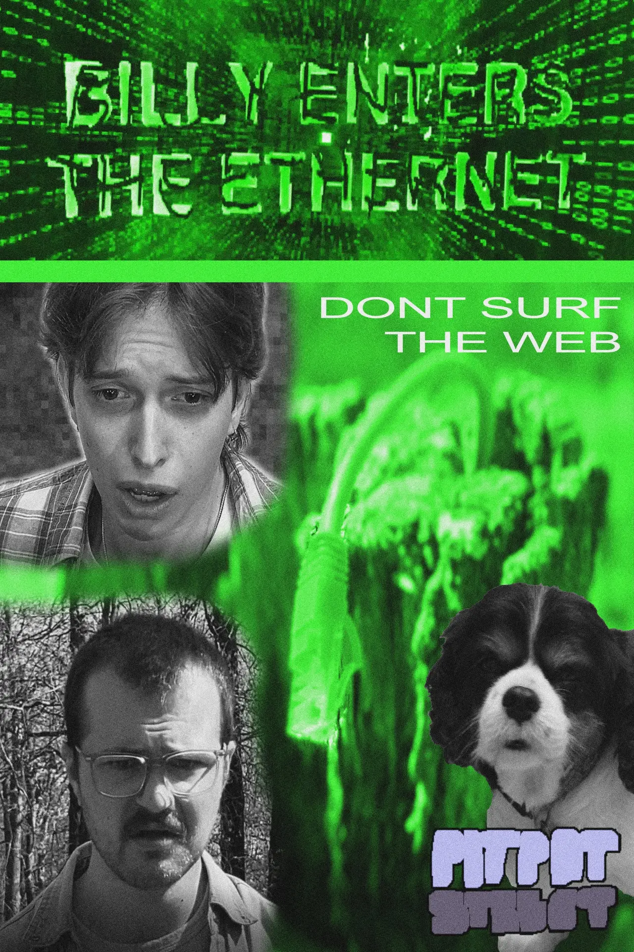 Plakat filmowy "BILLY ENTERS THE ETHERNET"