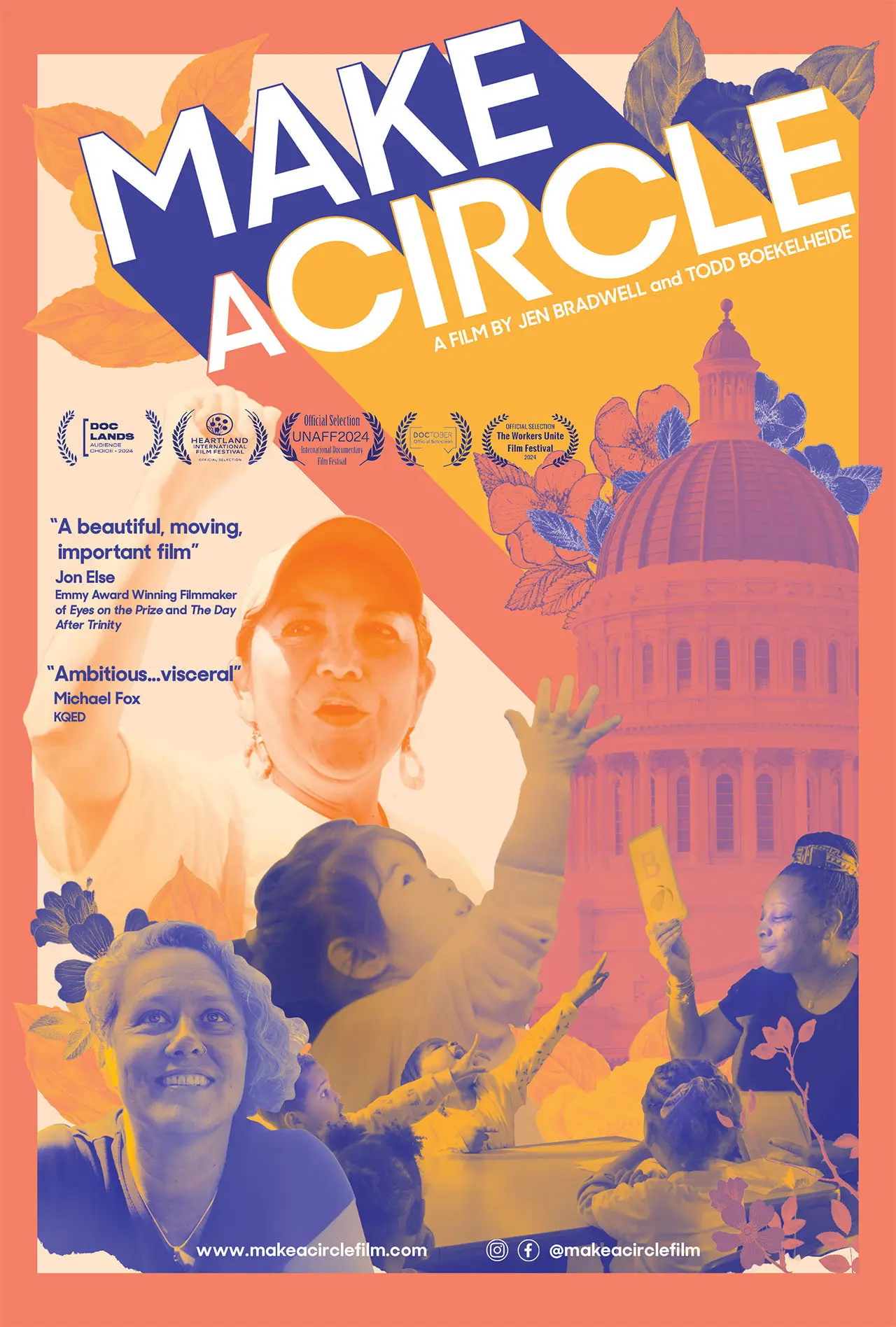 Plakat filmowy "Make a Circle"