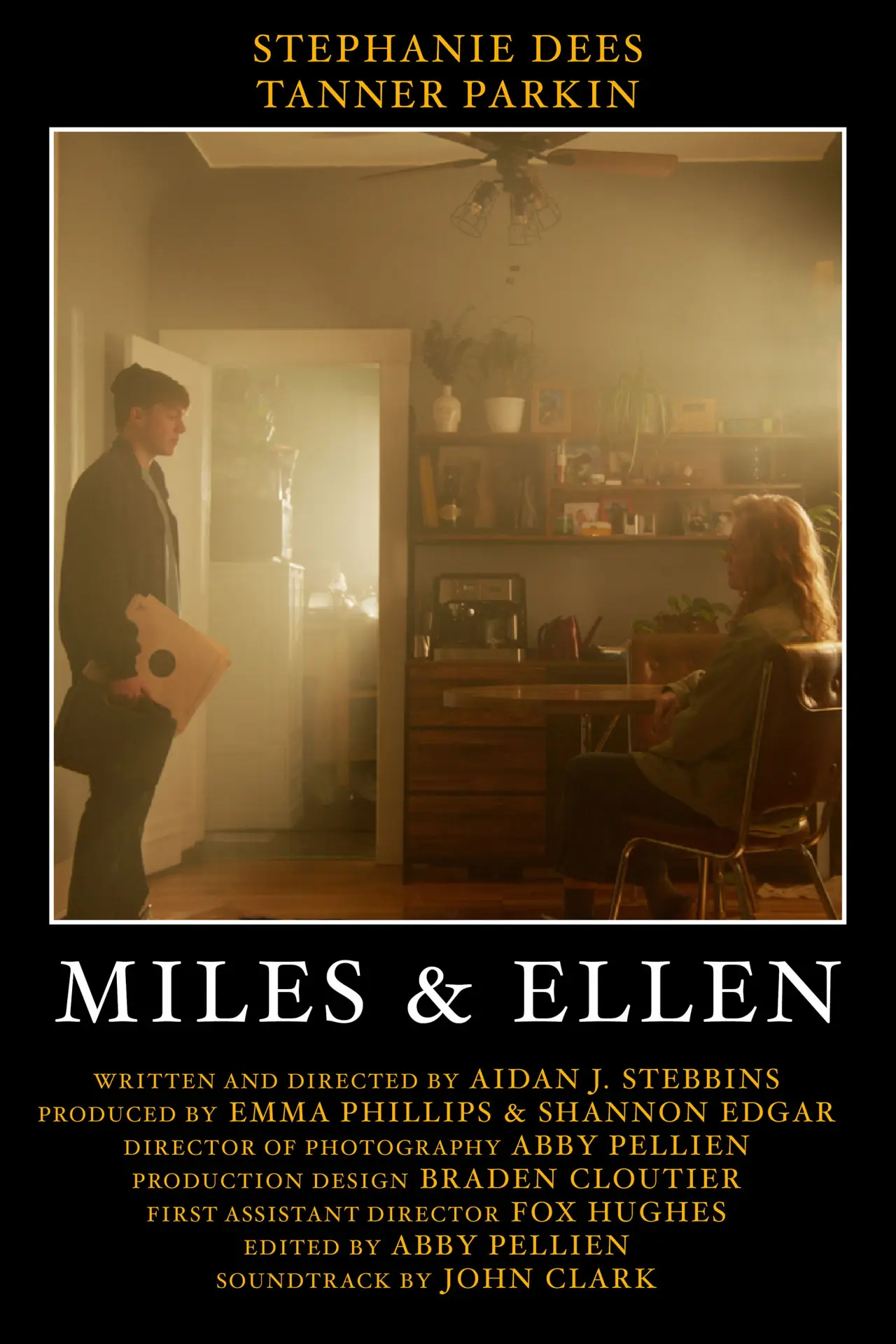 Plakat filmowy "Miles & Ellen"