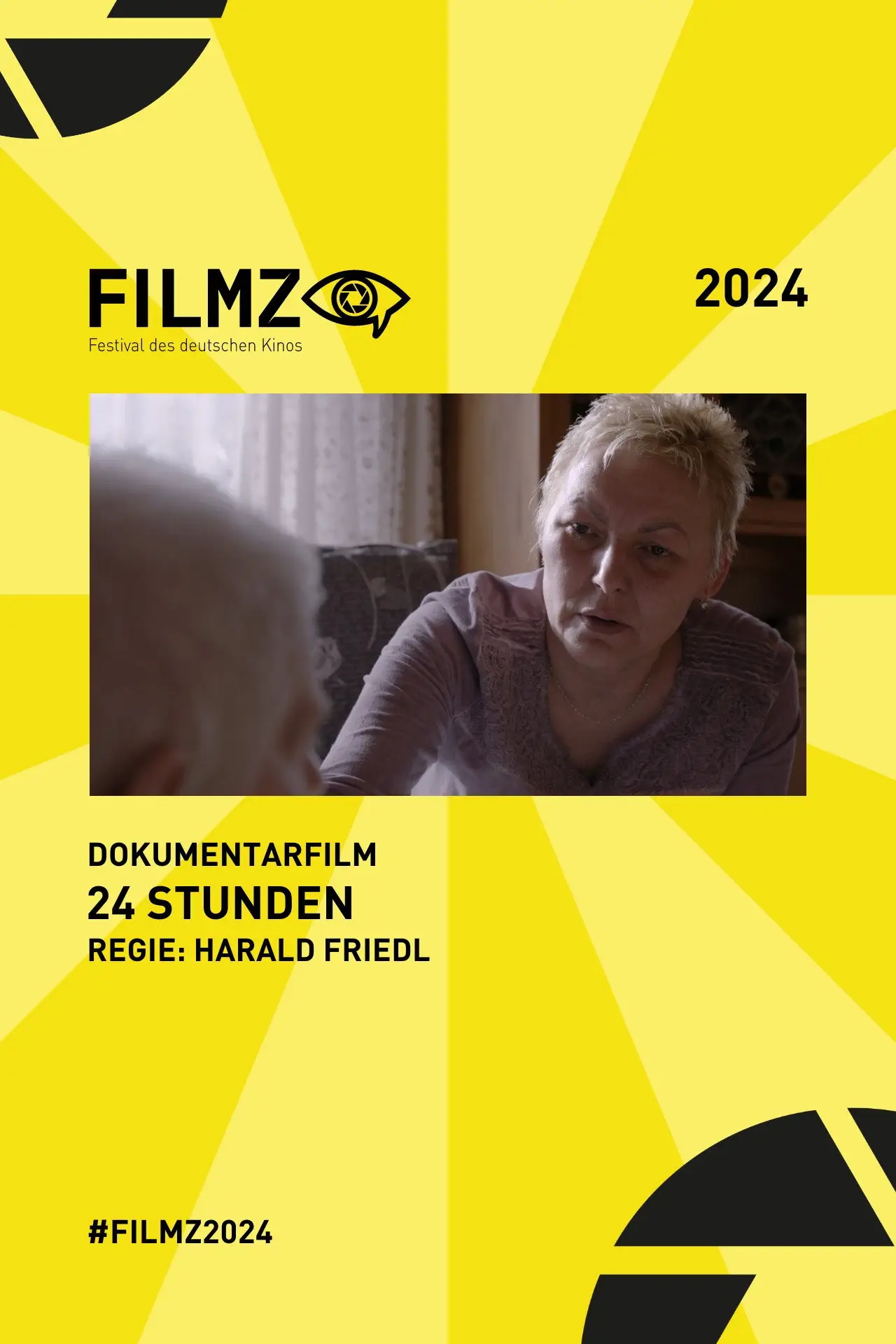 Plakat filmowy "24 Stunden"