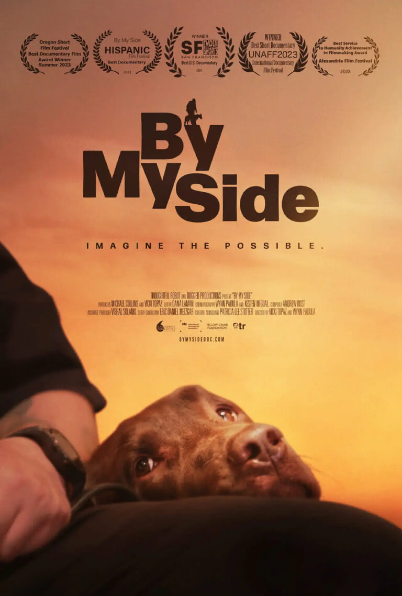 Plakat filmowy "By My Side"