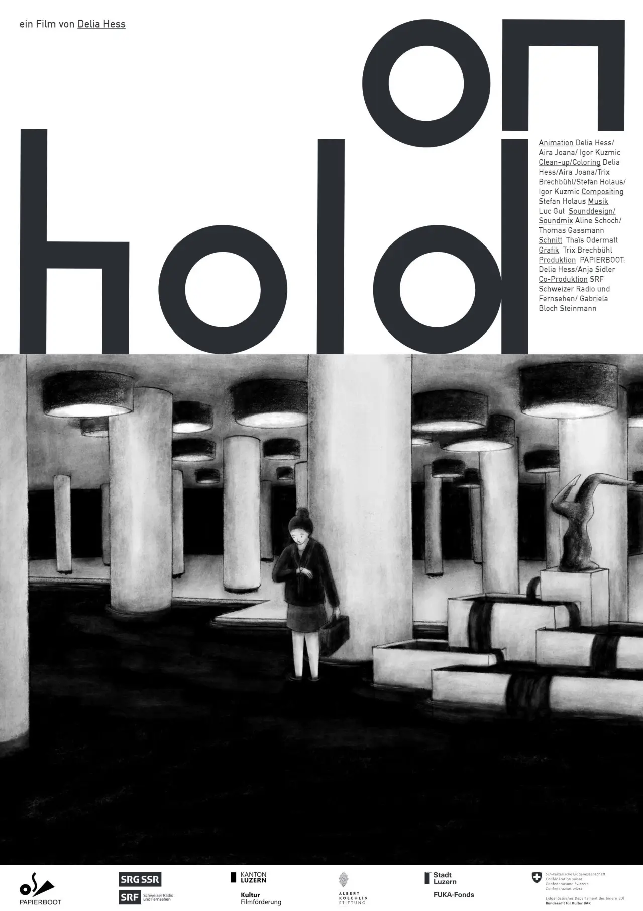 Plakat filmowy "On Hold"