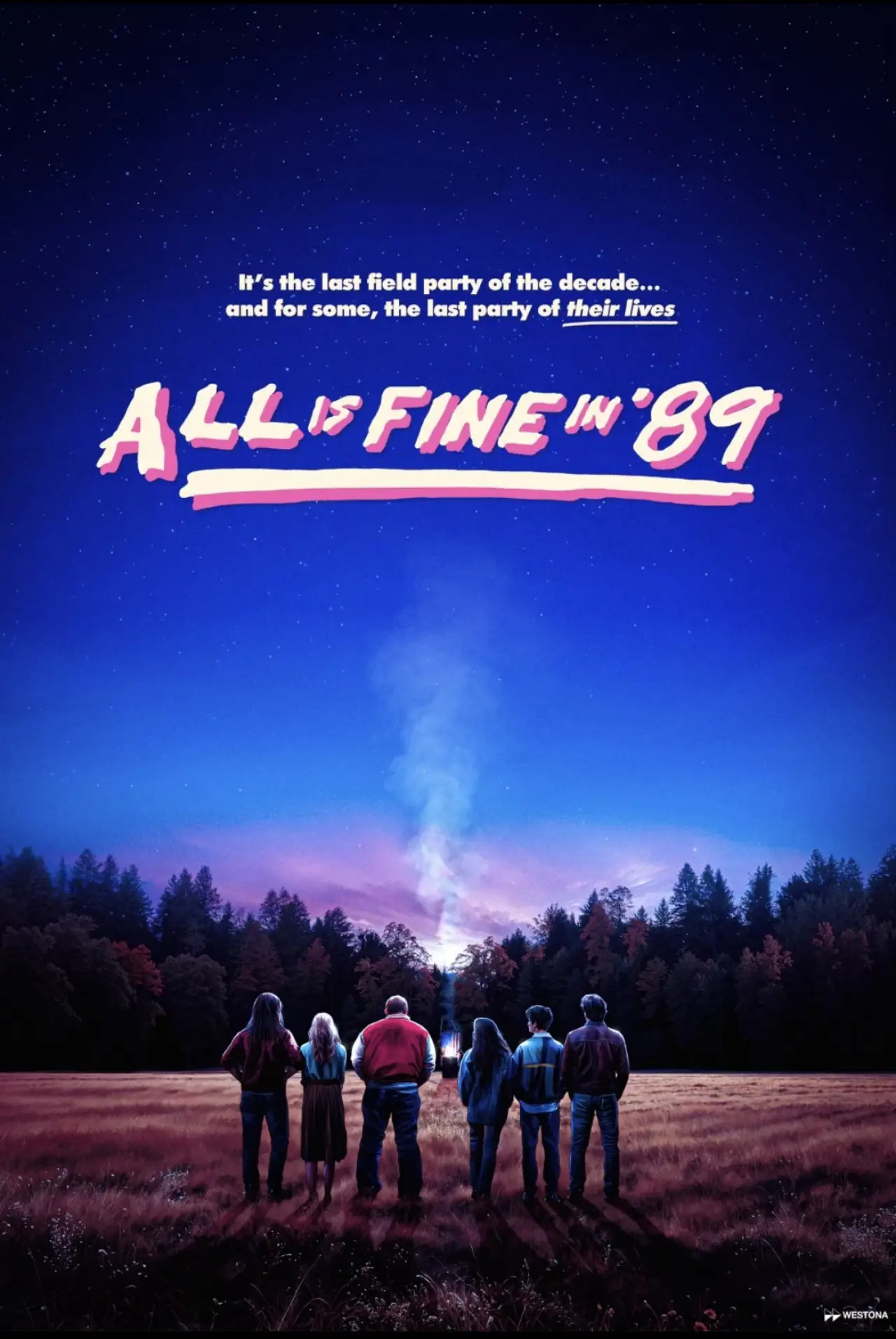 Plakat filmowy "All is Fine in 