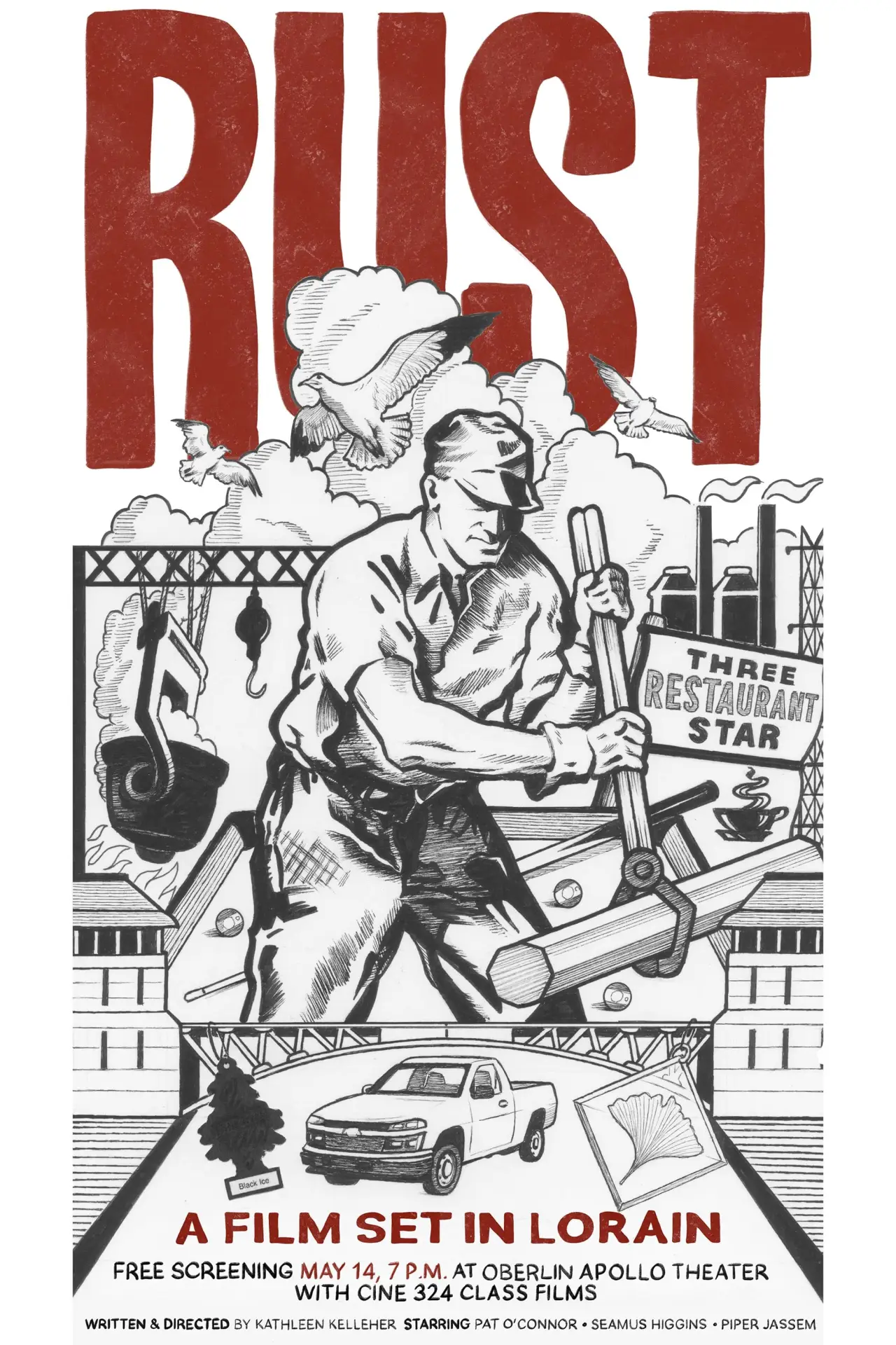 Plakat filmowy "Rust"