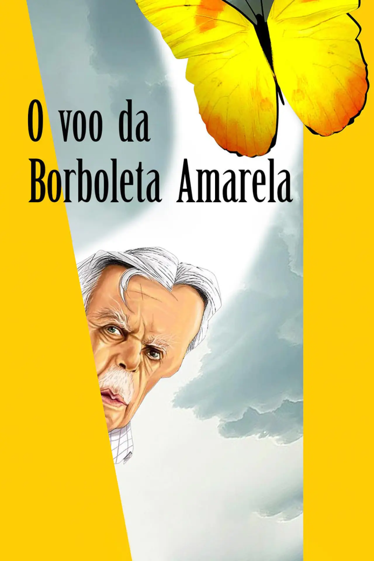 Plakat filmowy "O Voo da Borboleta Amarela"