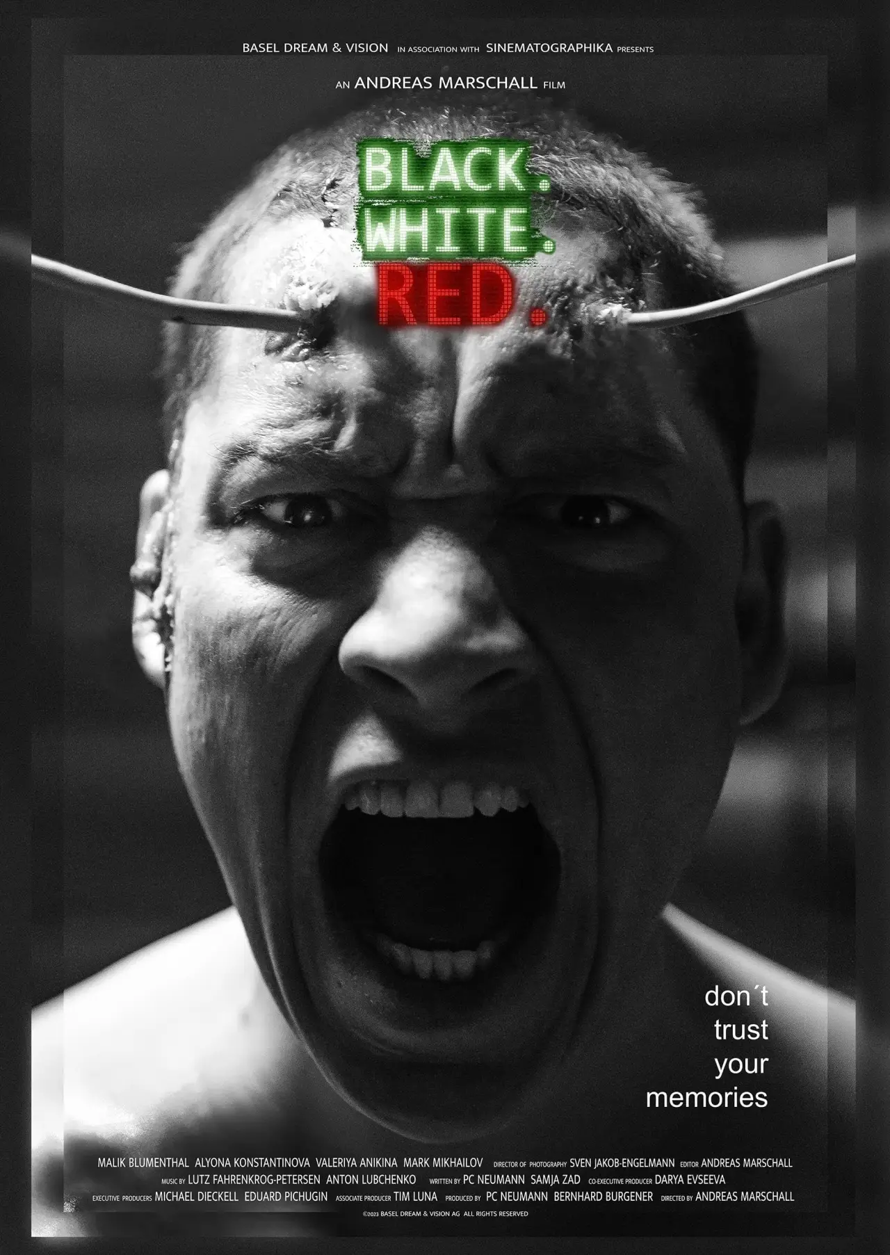 Plakat filmowy "Black.White.Red."