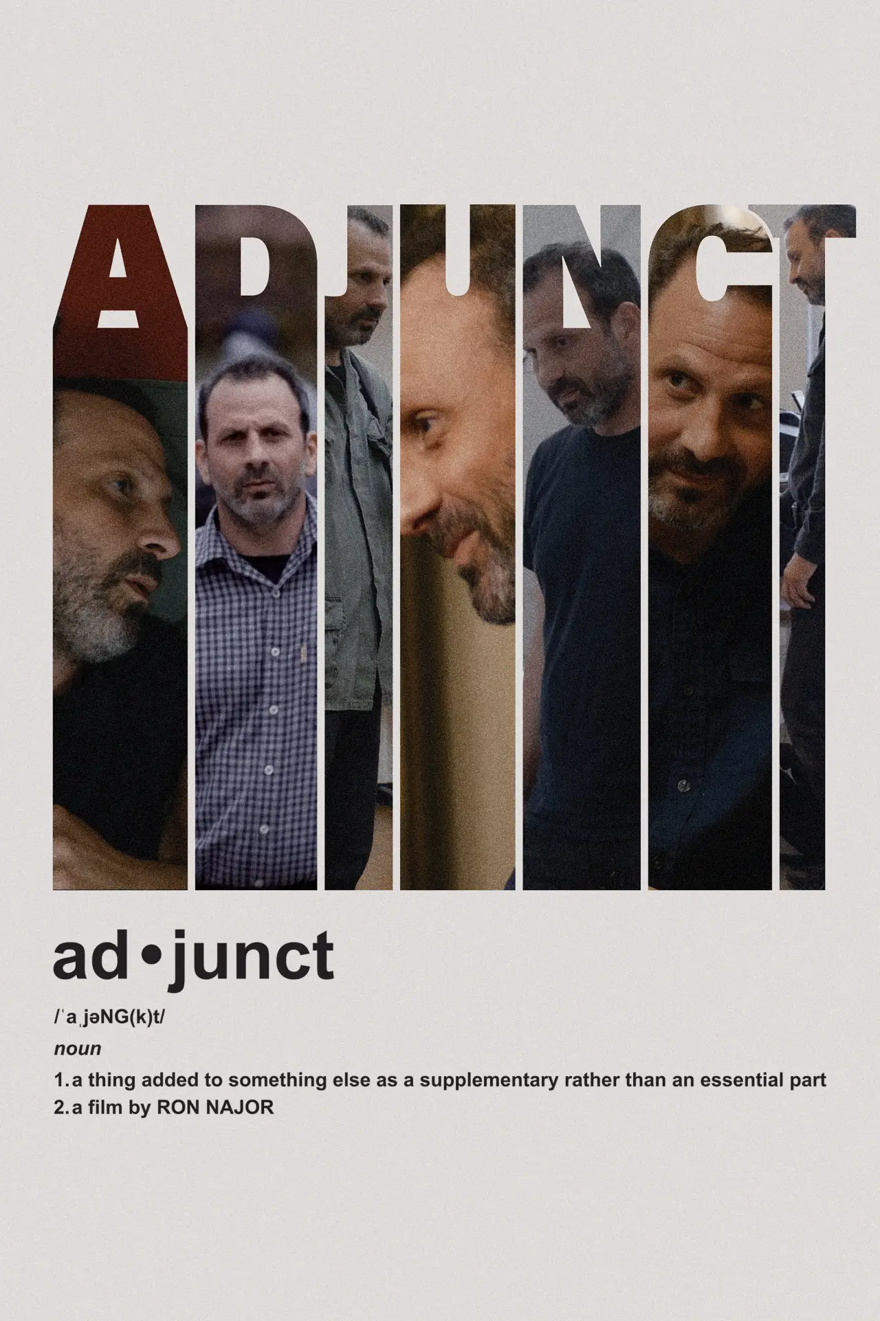 Plakat filmowy "Adjunct"