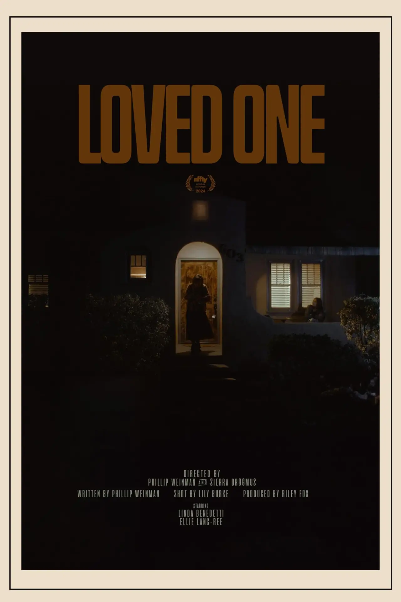 Plakat filmowy "Loved One"