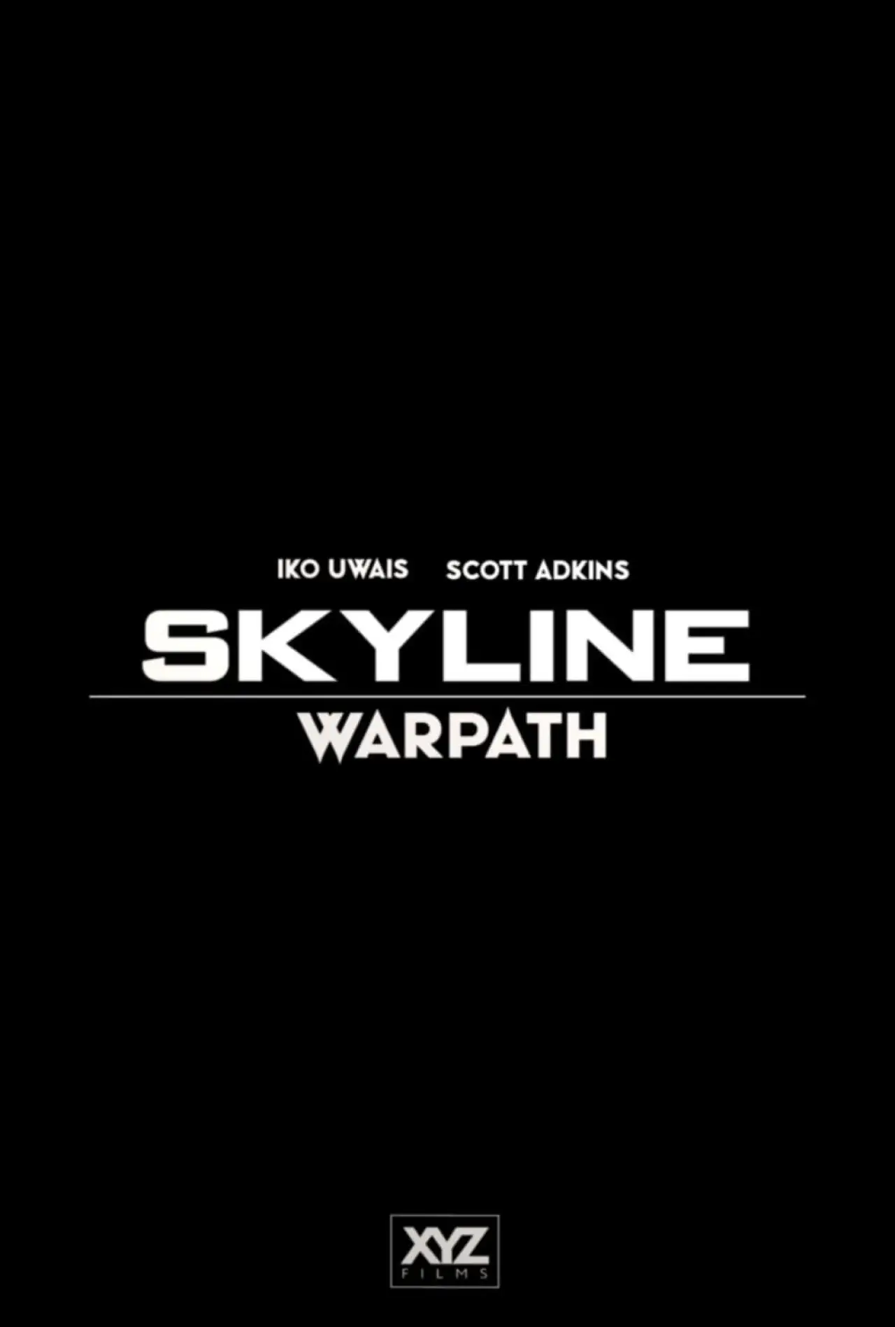 Plakat filmowy "Skyline: Warpath"