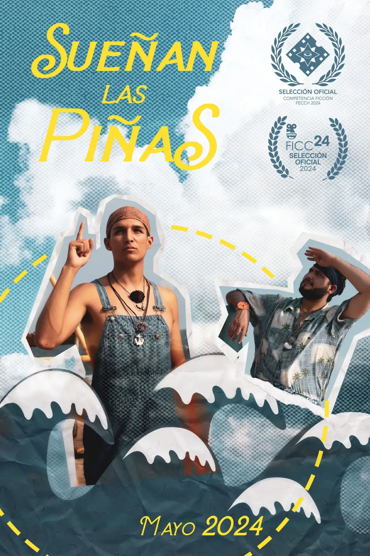 Plakat filmowy "Sueñan las Piñas"