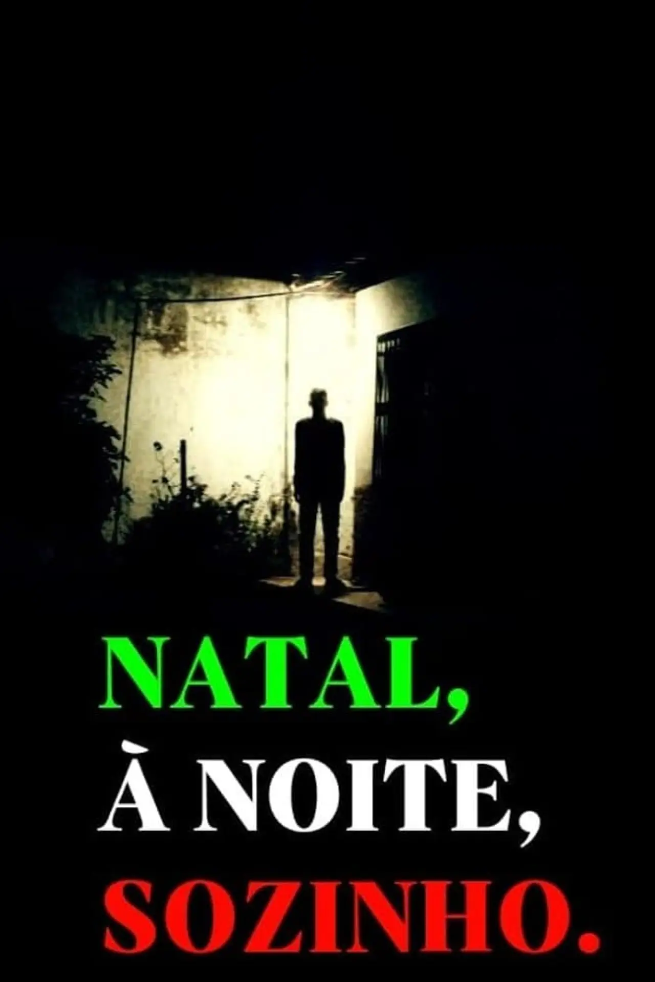 Plakat filmowy "Natal, à Noite, Sozinho"