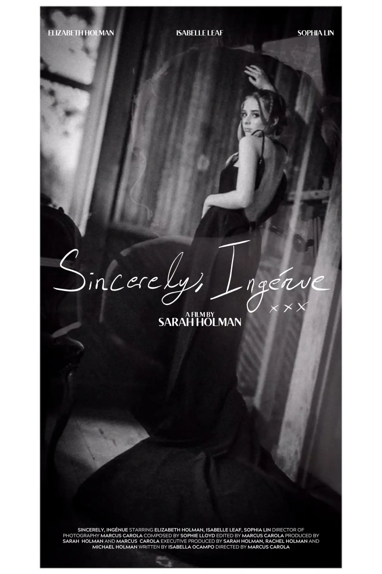 Plakat filmowy "Sincerely, Ingénue"