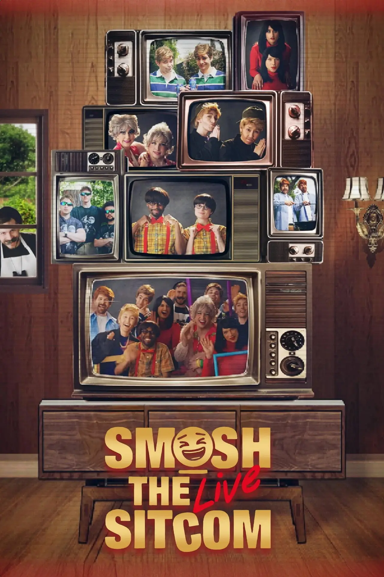 Plakat filmowy "Smosh: The Sitcom LIVE"