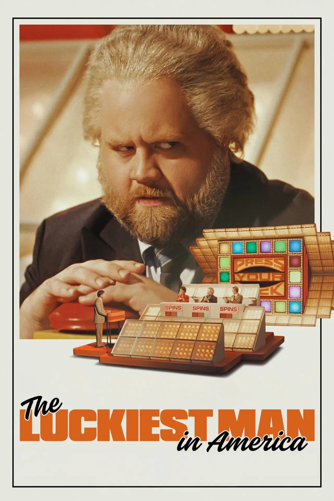 Plakat filmowy "The Luckiest Man in America"