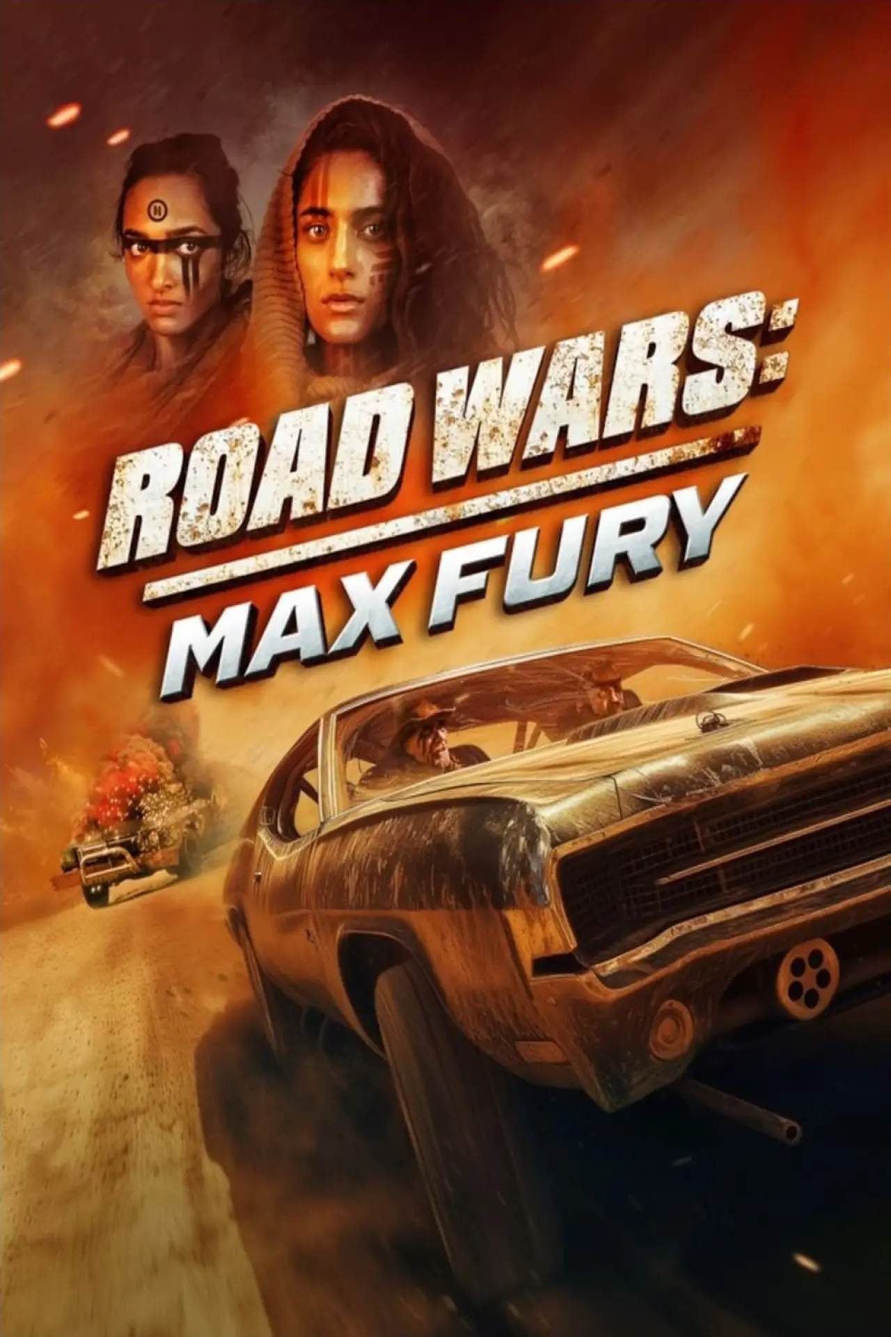 Plakat filmowy "Wojny drogowe: Max Fury"