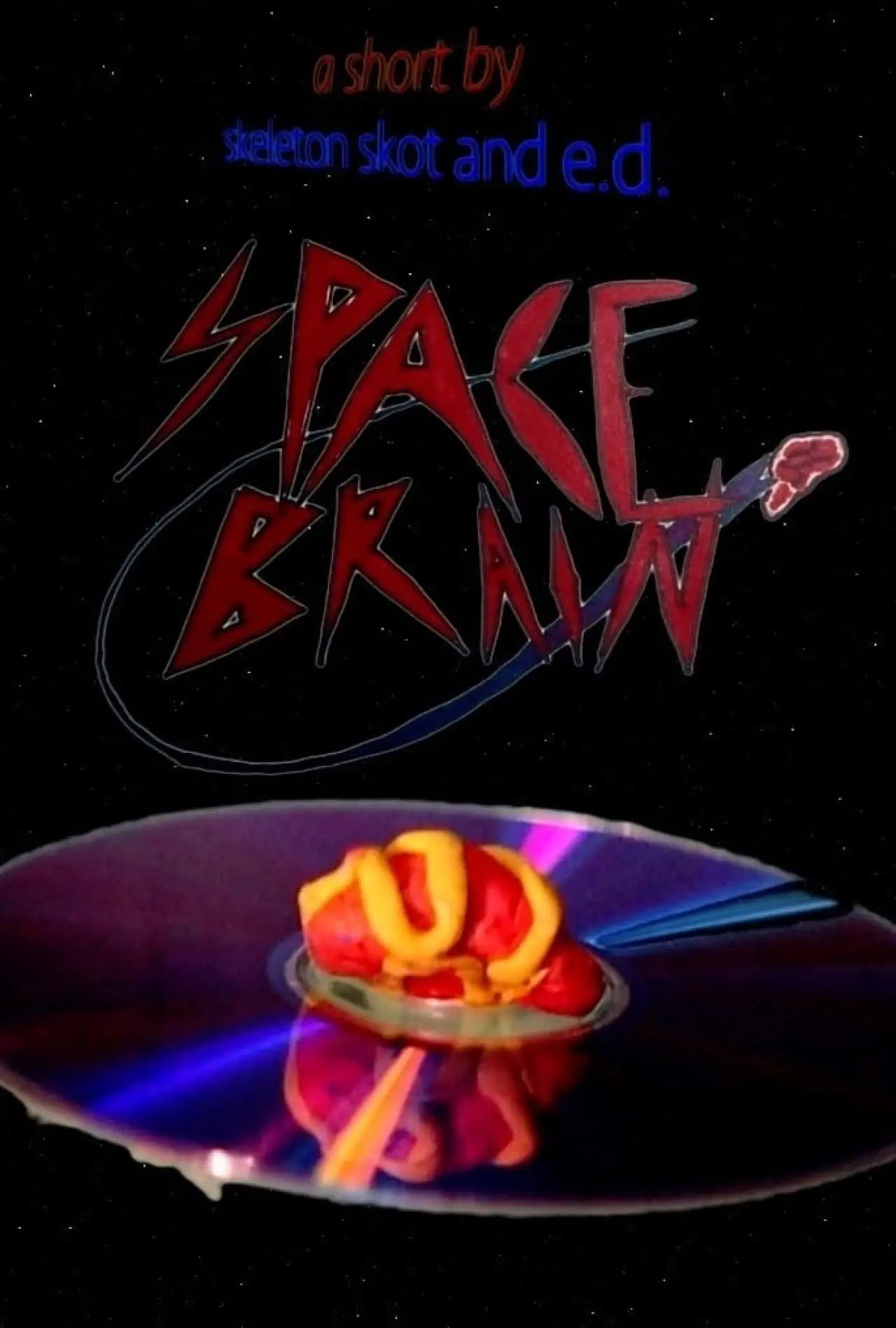 Plakat filmowy "Space Brain"