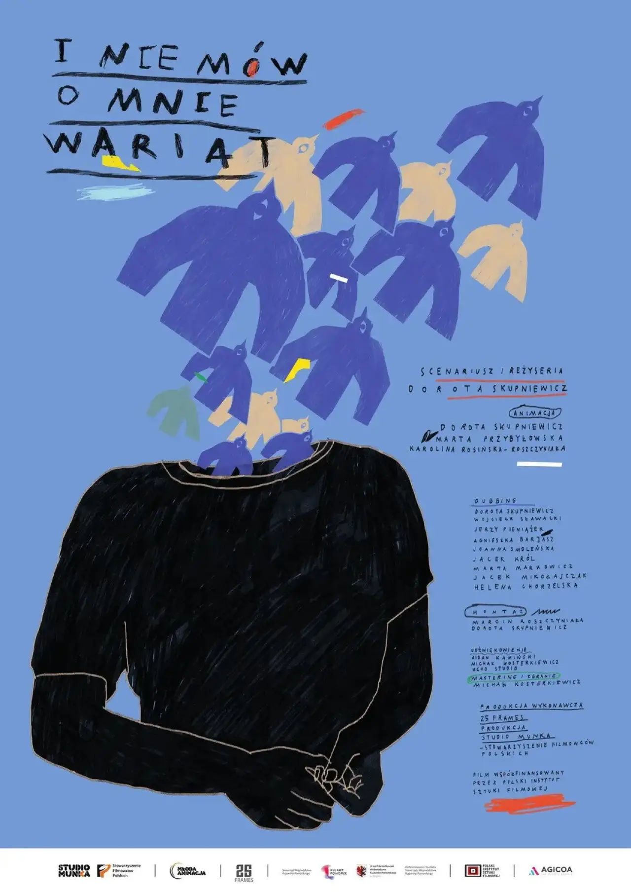 Plakat filmowy "I nie mów o mnie wariat"