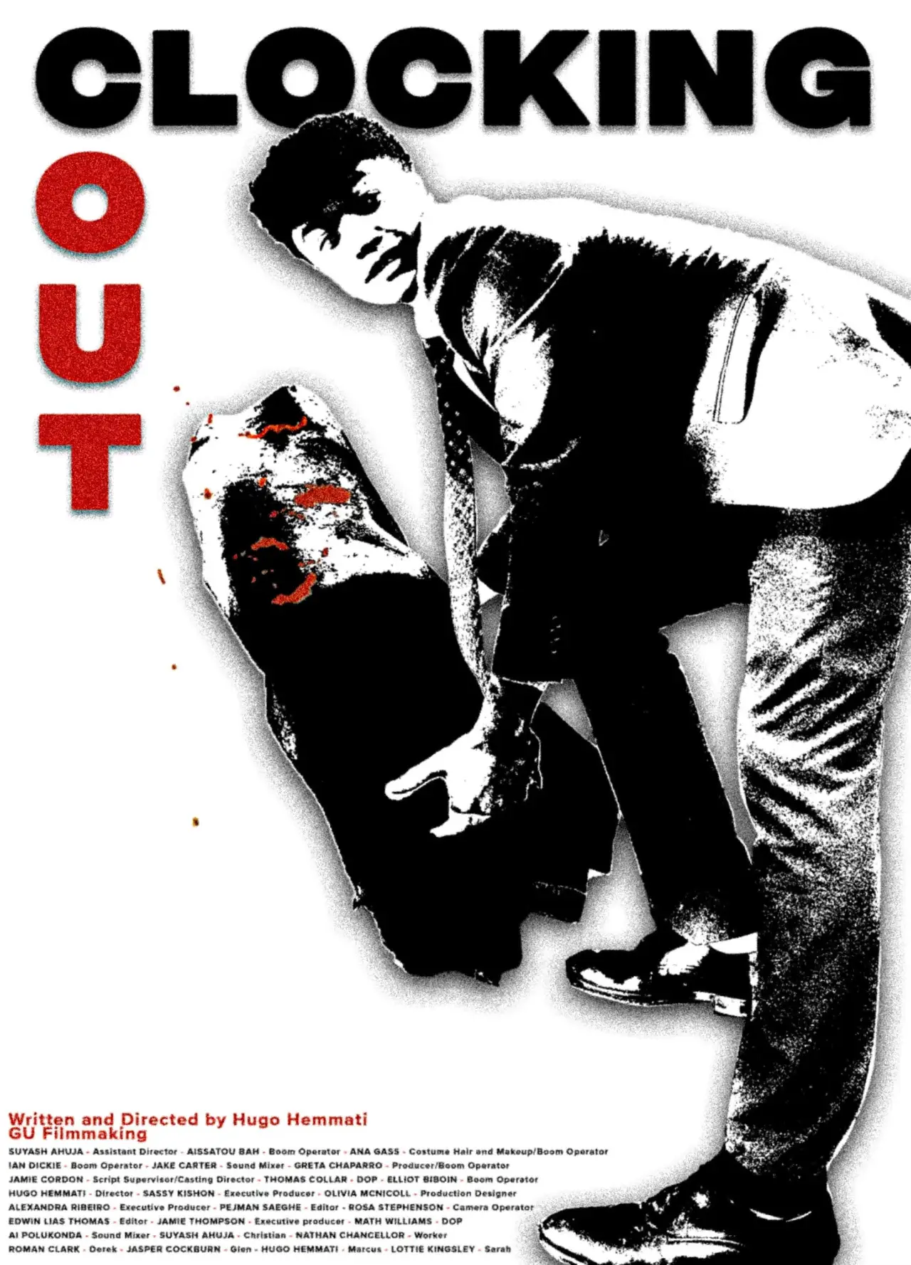 Plakat filmowy "Clocking Out"