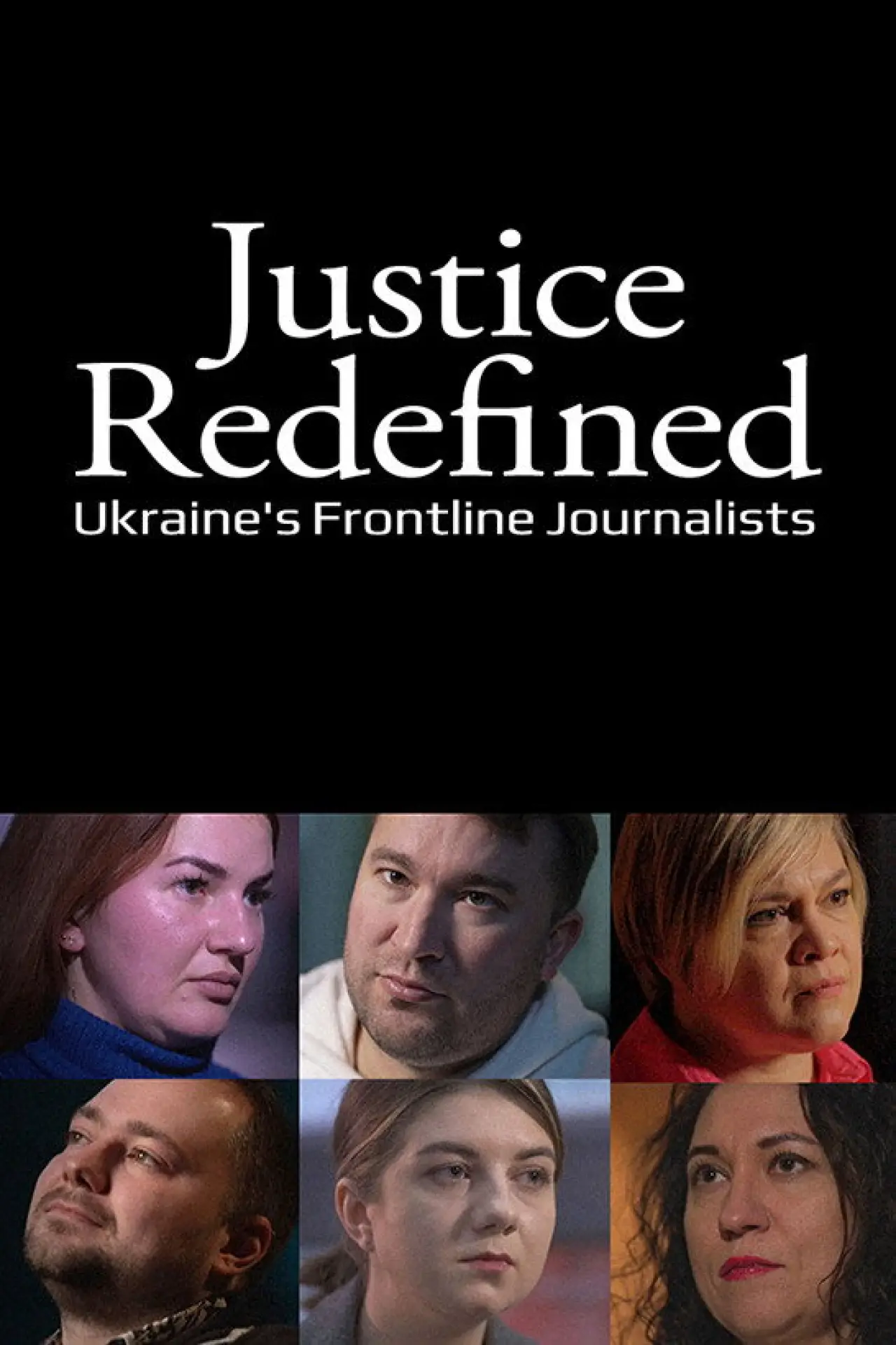 Plakat filmowy "Justice Redefined: Ukraine