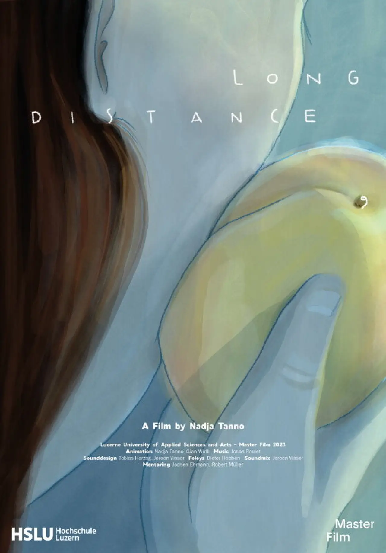 Plakat filmowy "Long Distance"