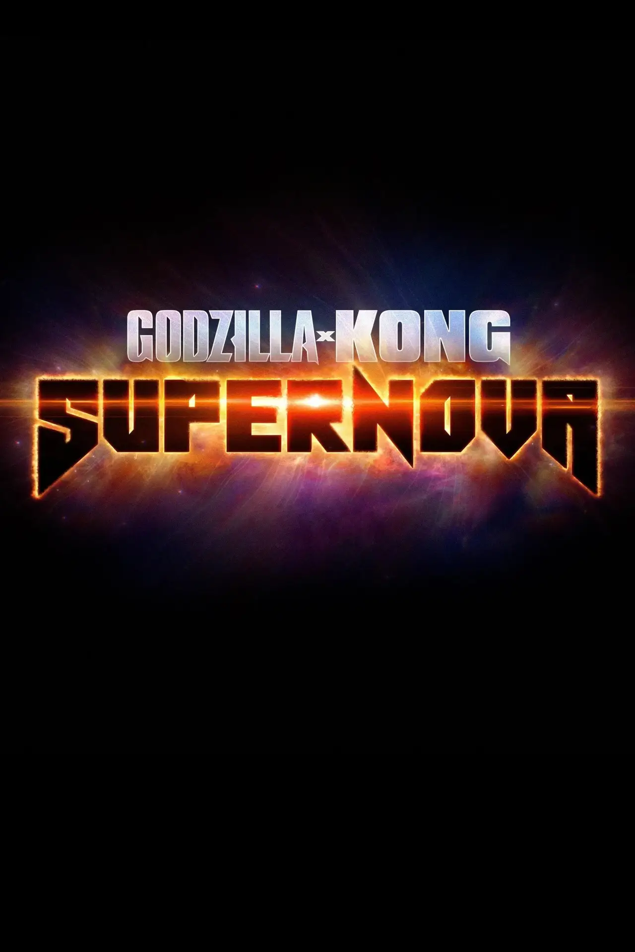 Plakat filmowy "Godzilla x Kong: Supernova"