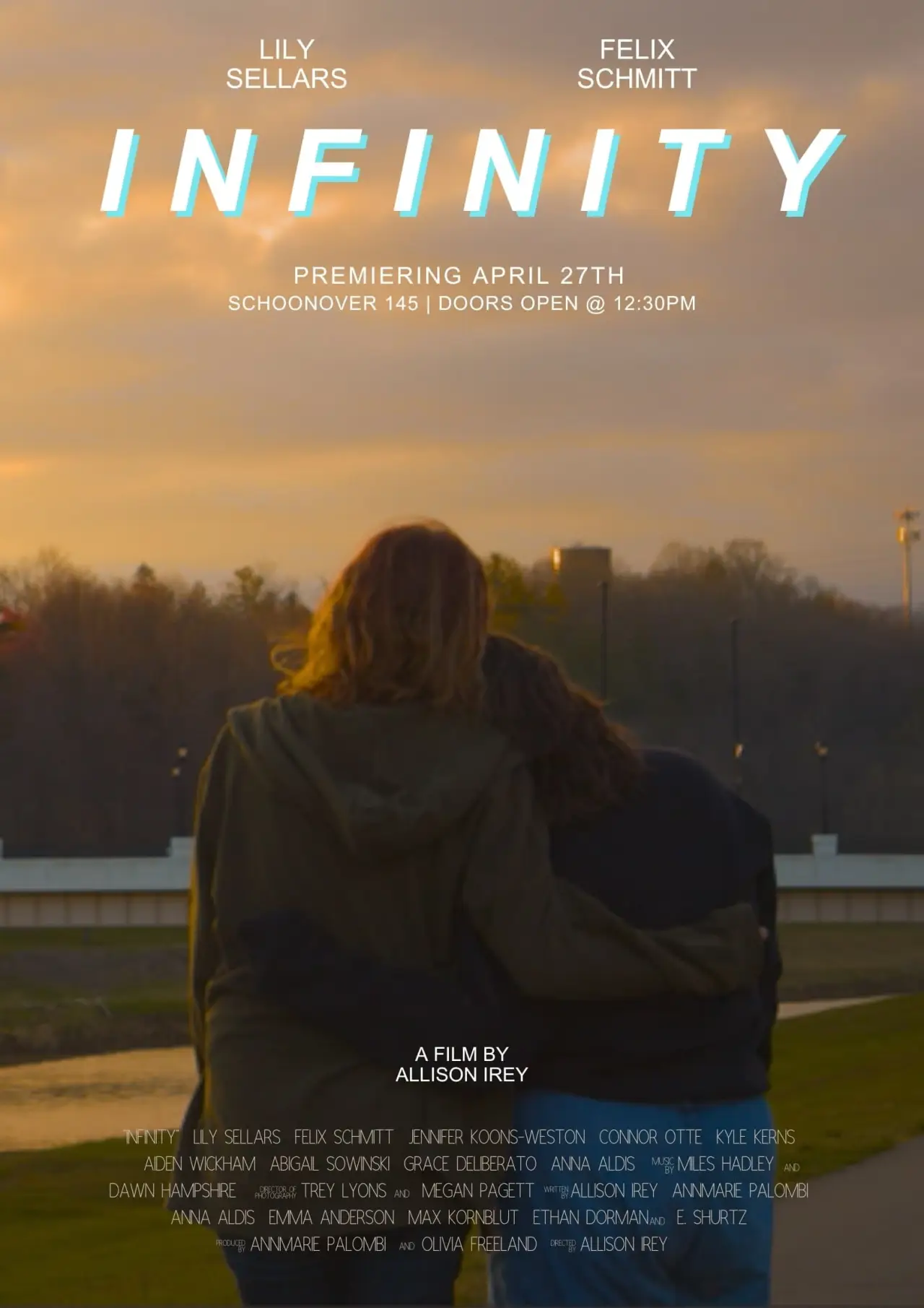 Plakat filmowy "Infinity"