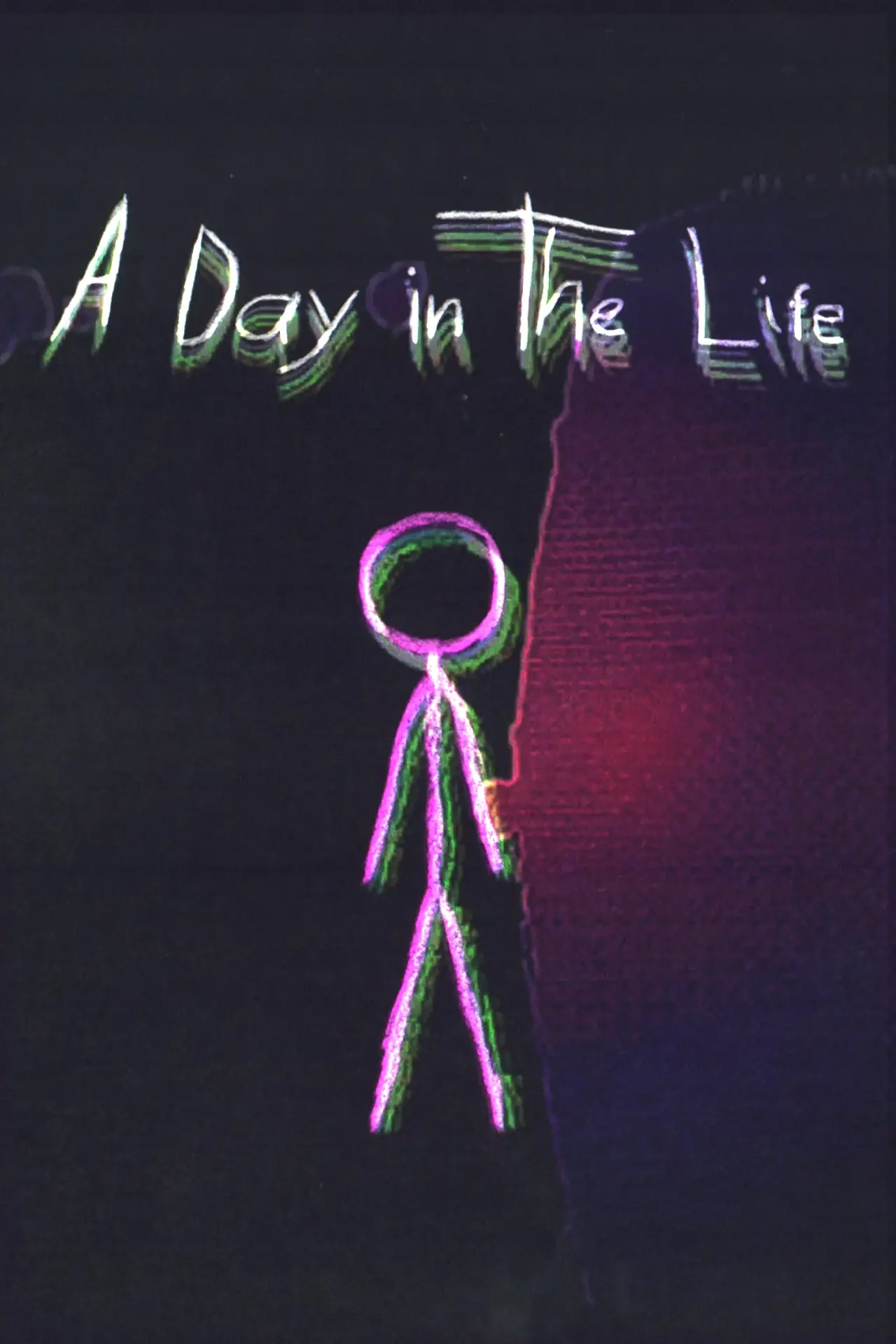 Plakat filmowy "A Day in The Life"