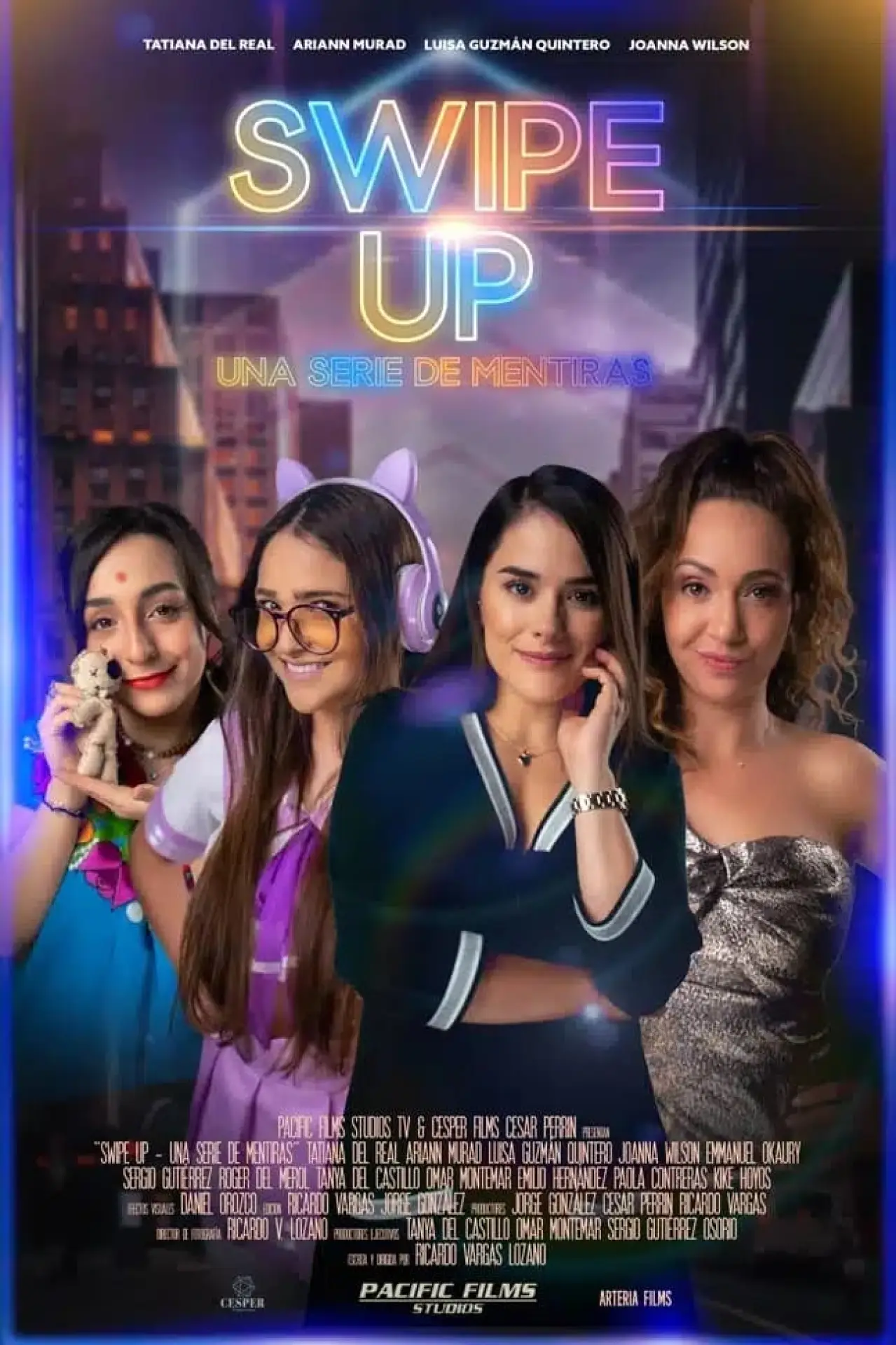 Plakat filmowy "Swipe Up! Una serie de mentiras"
