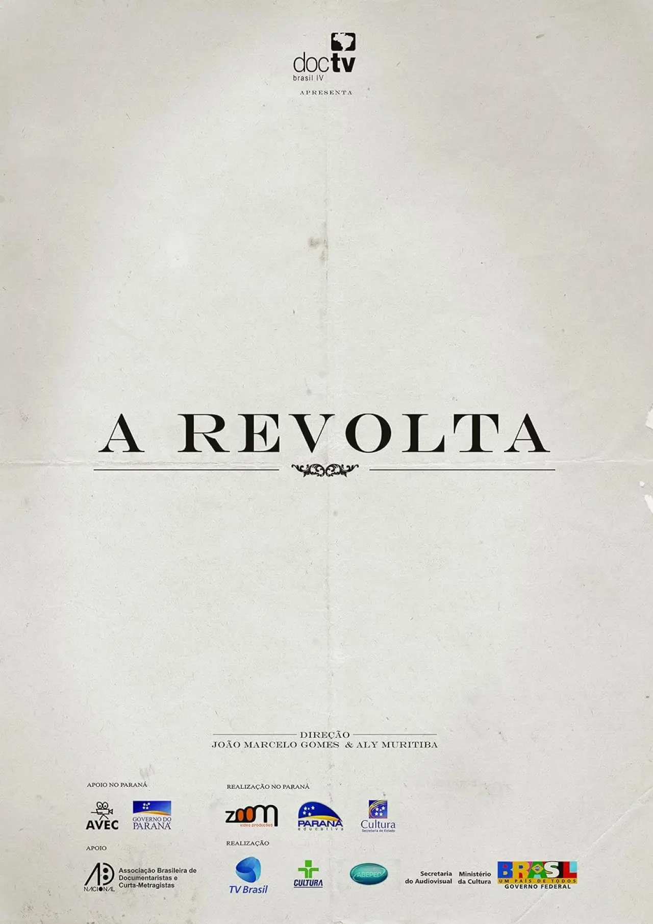 Plakat filmowy "A Revolta"