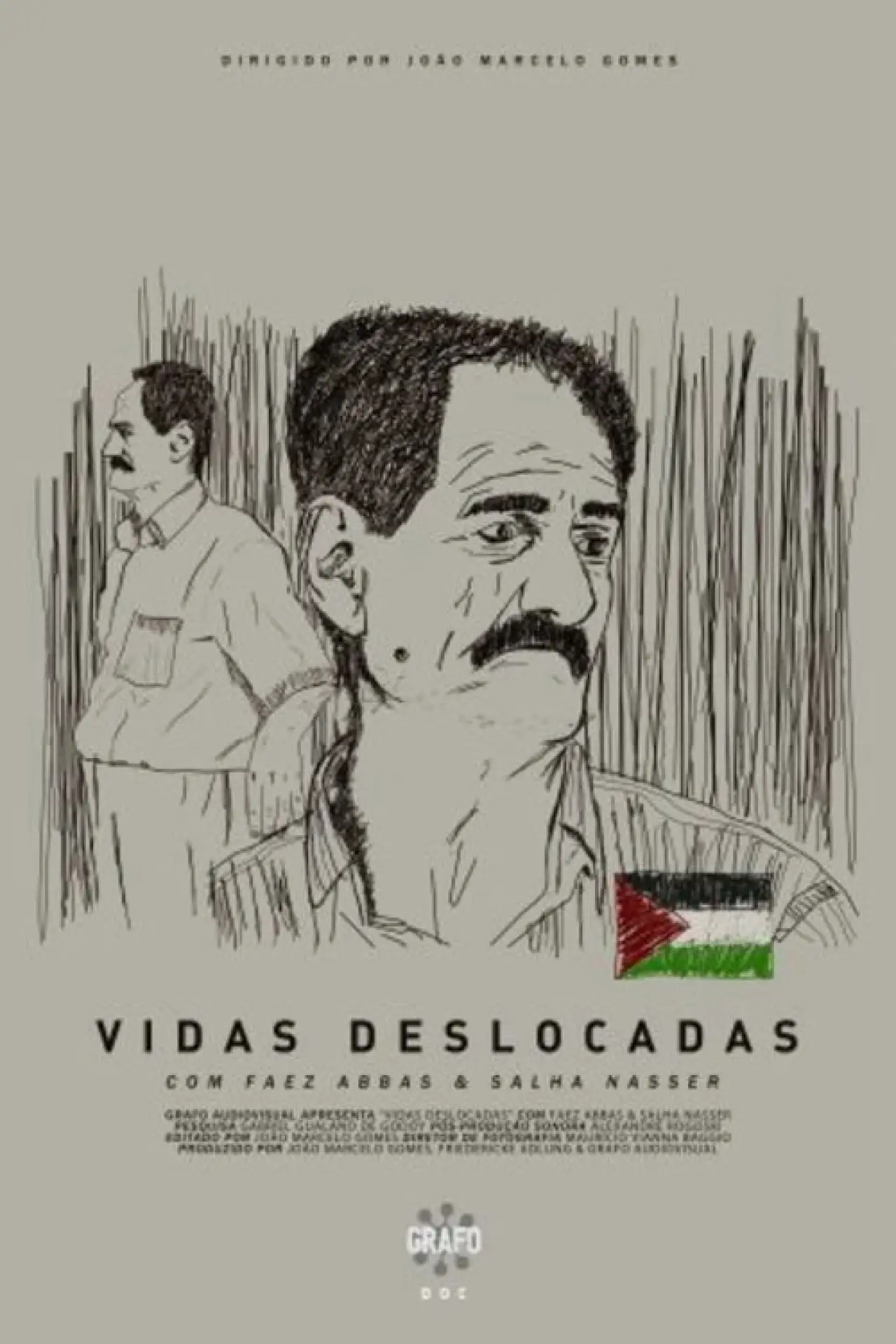 Plakat filmowy "Vidas Deslocadas"