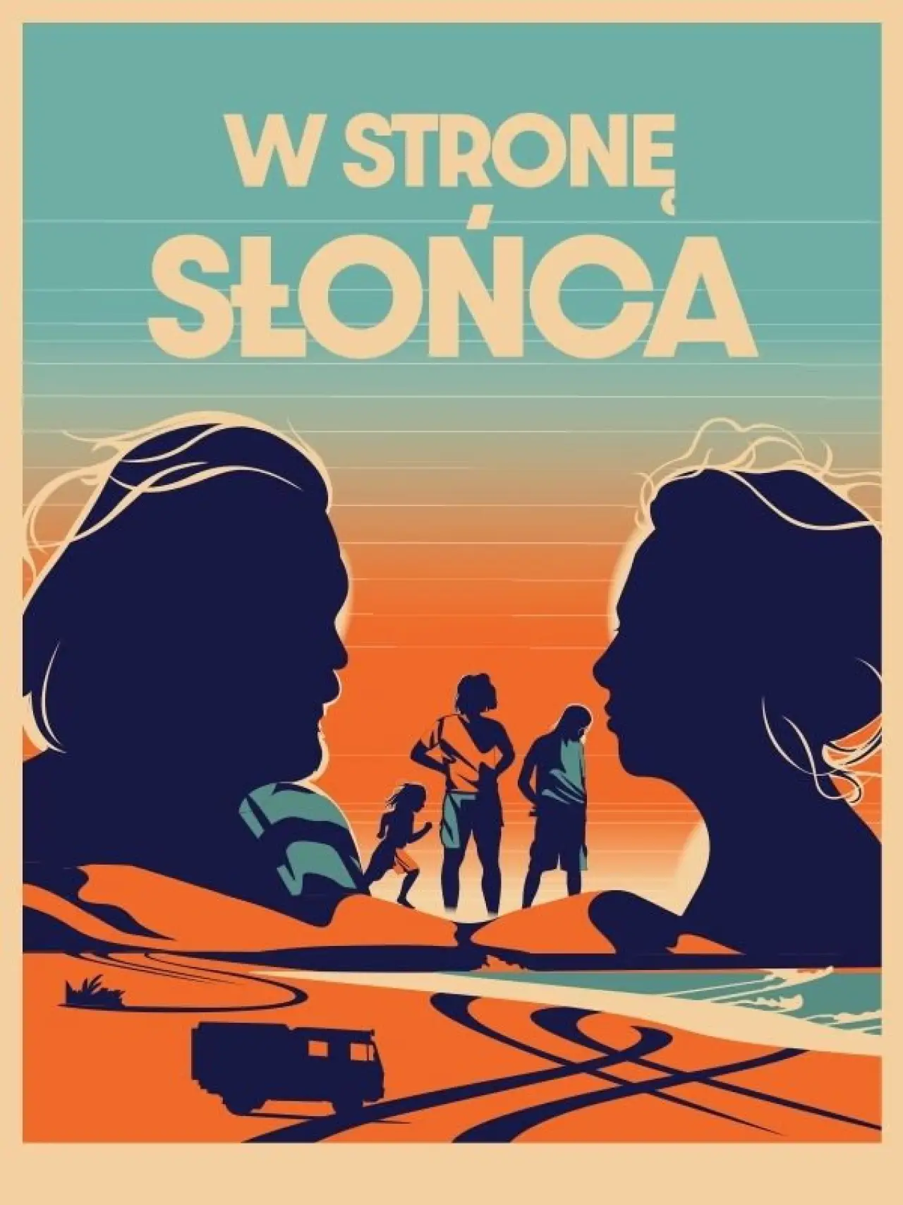 Plakat filmowy "W stronę słońca"