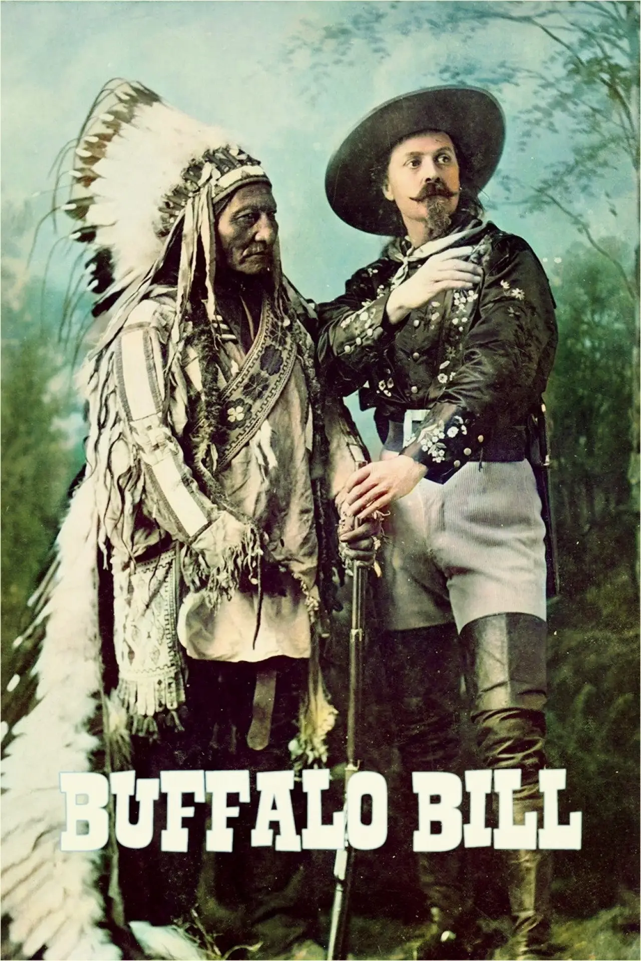 Plakat filmowy "Buffalo Bill – Erfinder des Wilden Westens"