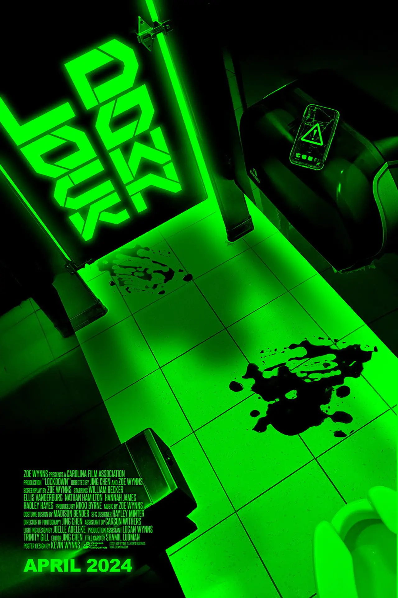 Plakat filmowy "Lockdown"